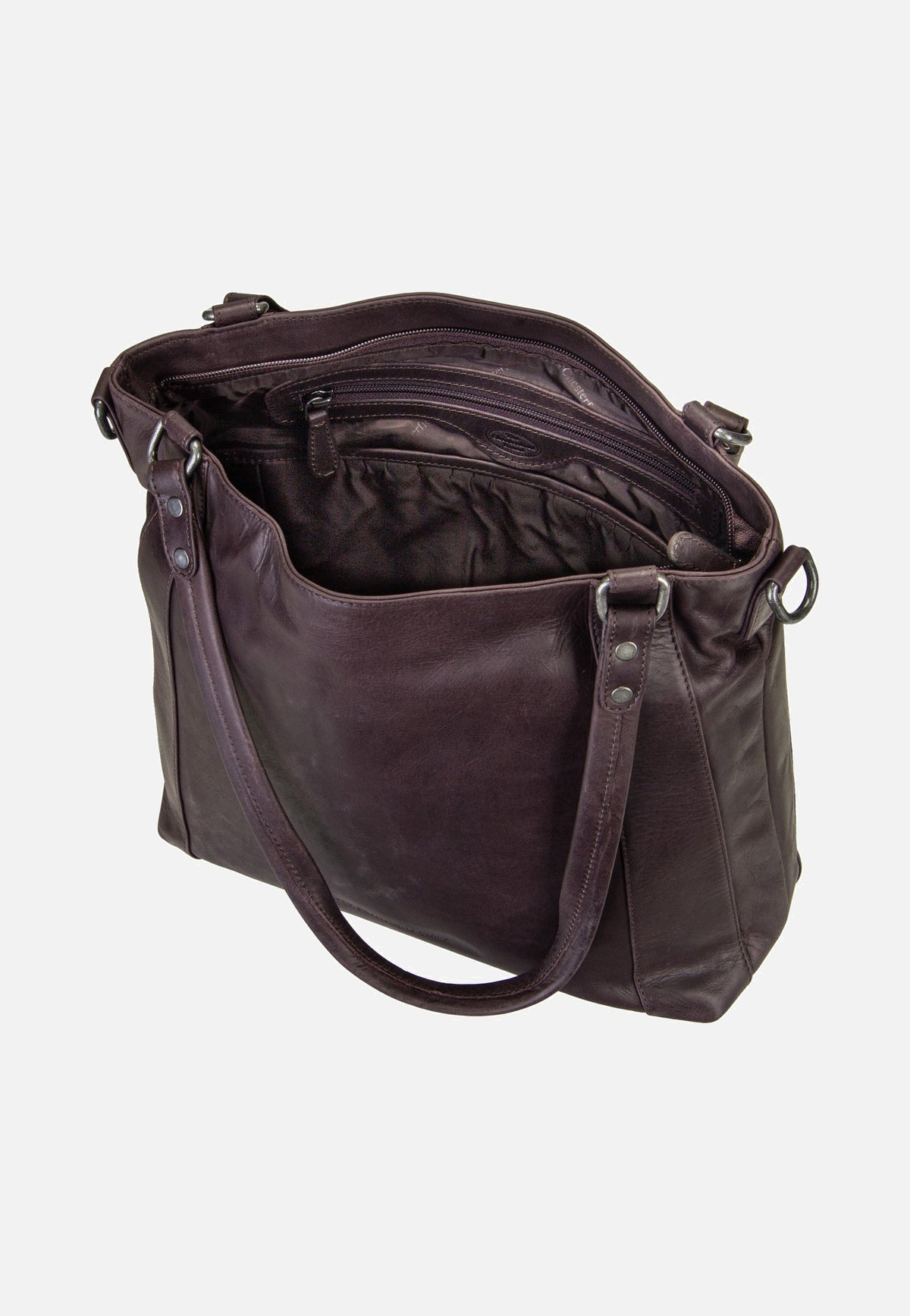 The Chesterfield Brand Elira 1439 Brown Schultertasche