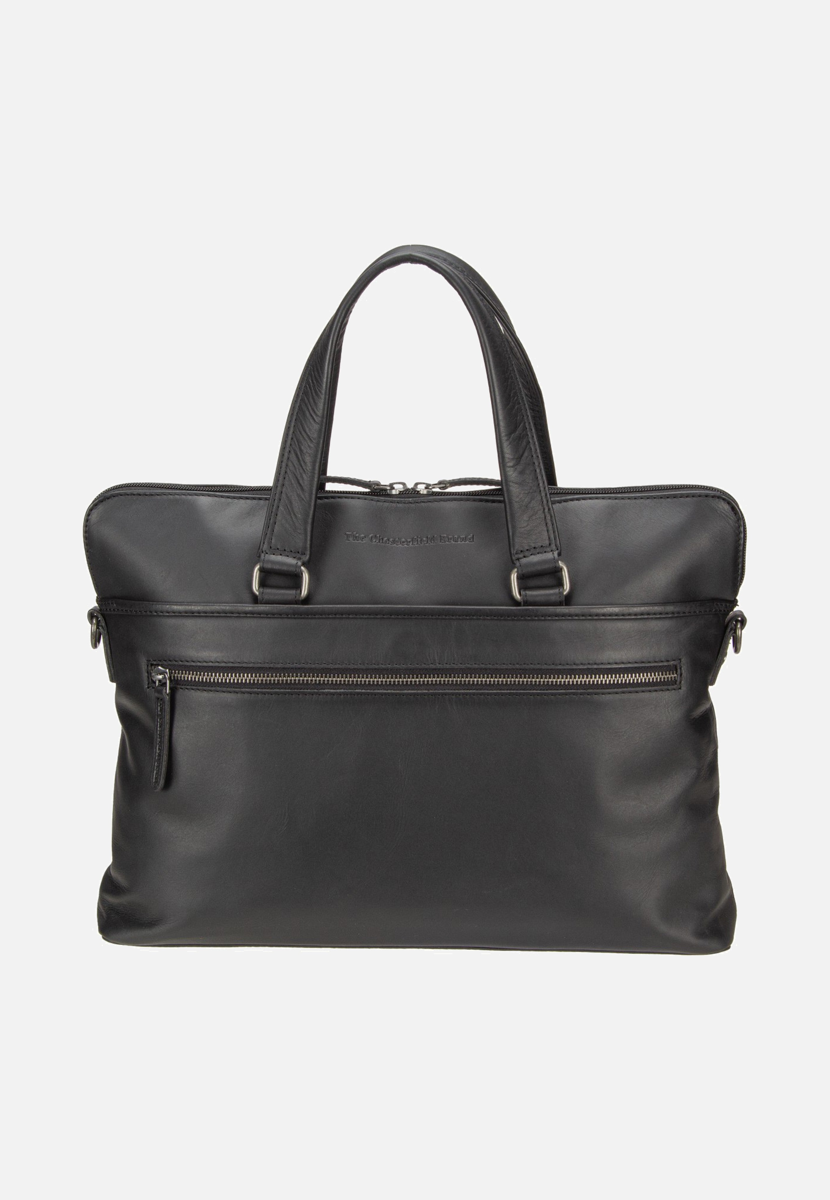 The Chesterfield Brand Elvas 1103 Black Briefcase