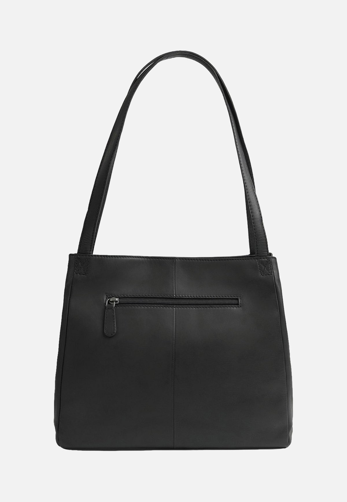 The Chesterfield Brand Lioren 1450 Black Schultertasche