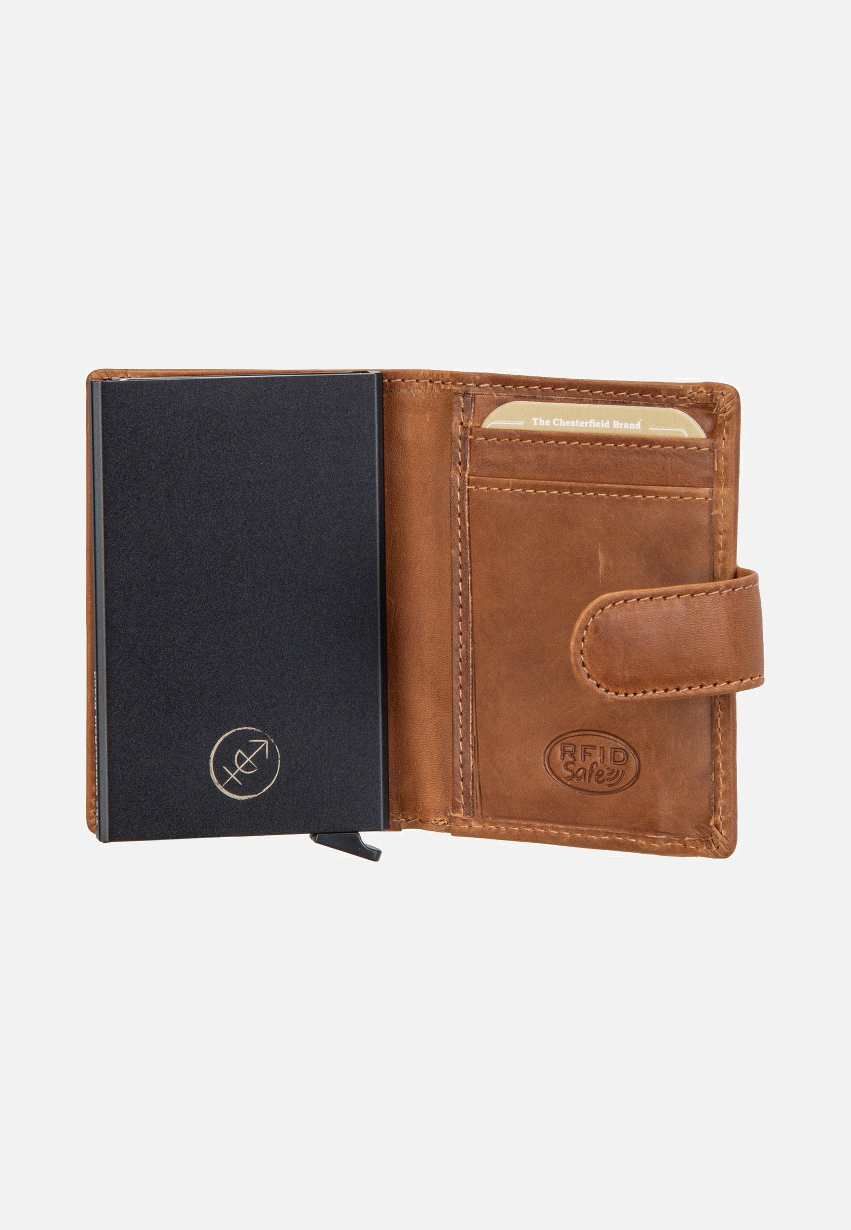 The Chesterfield Brand Loughton 0381 Cognac Wallet