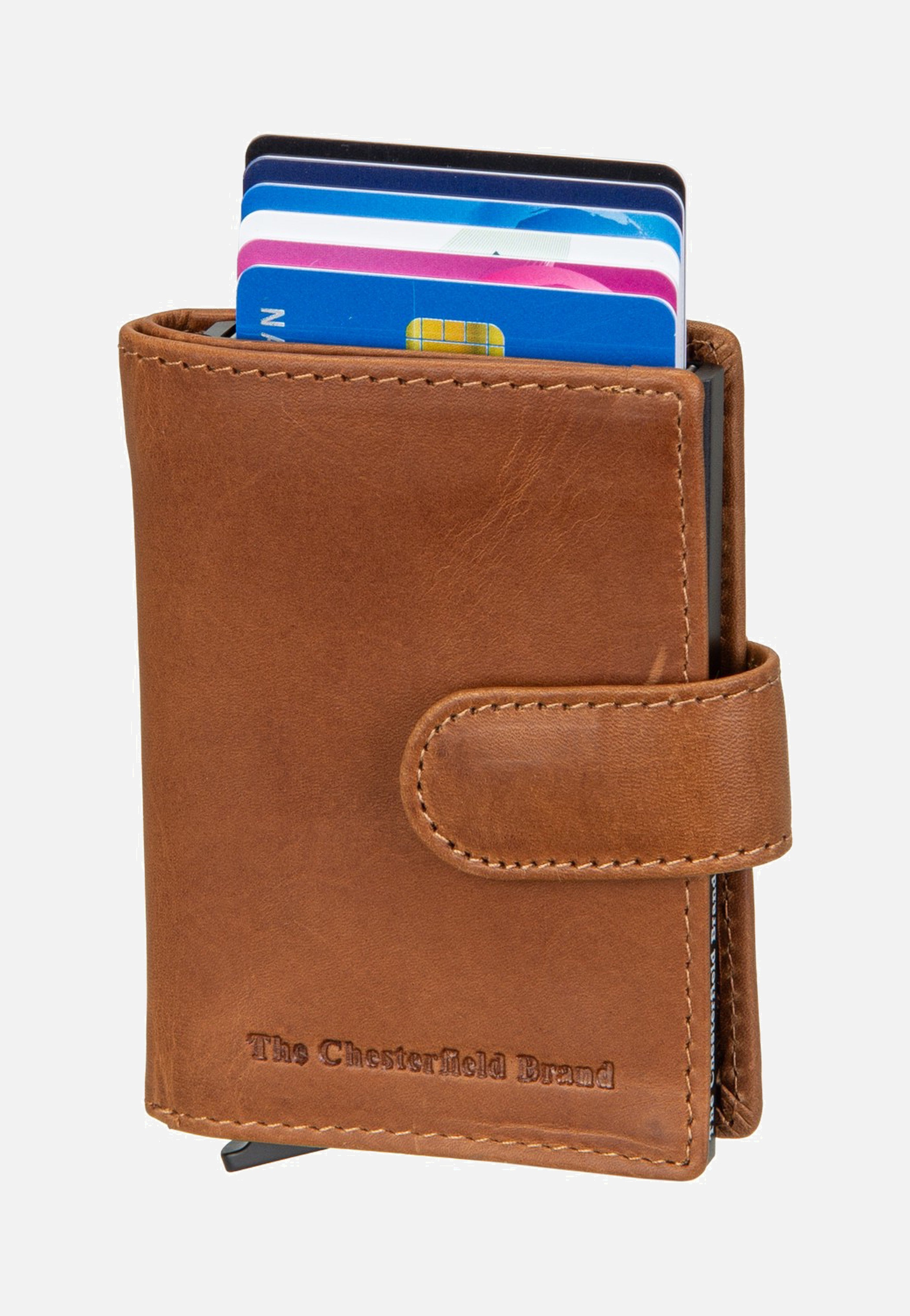 The Chesterfield Brand Loughton 0381 Cognac Wallet