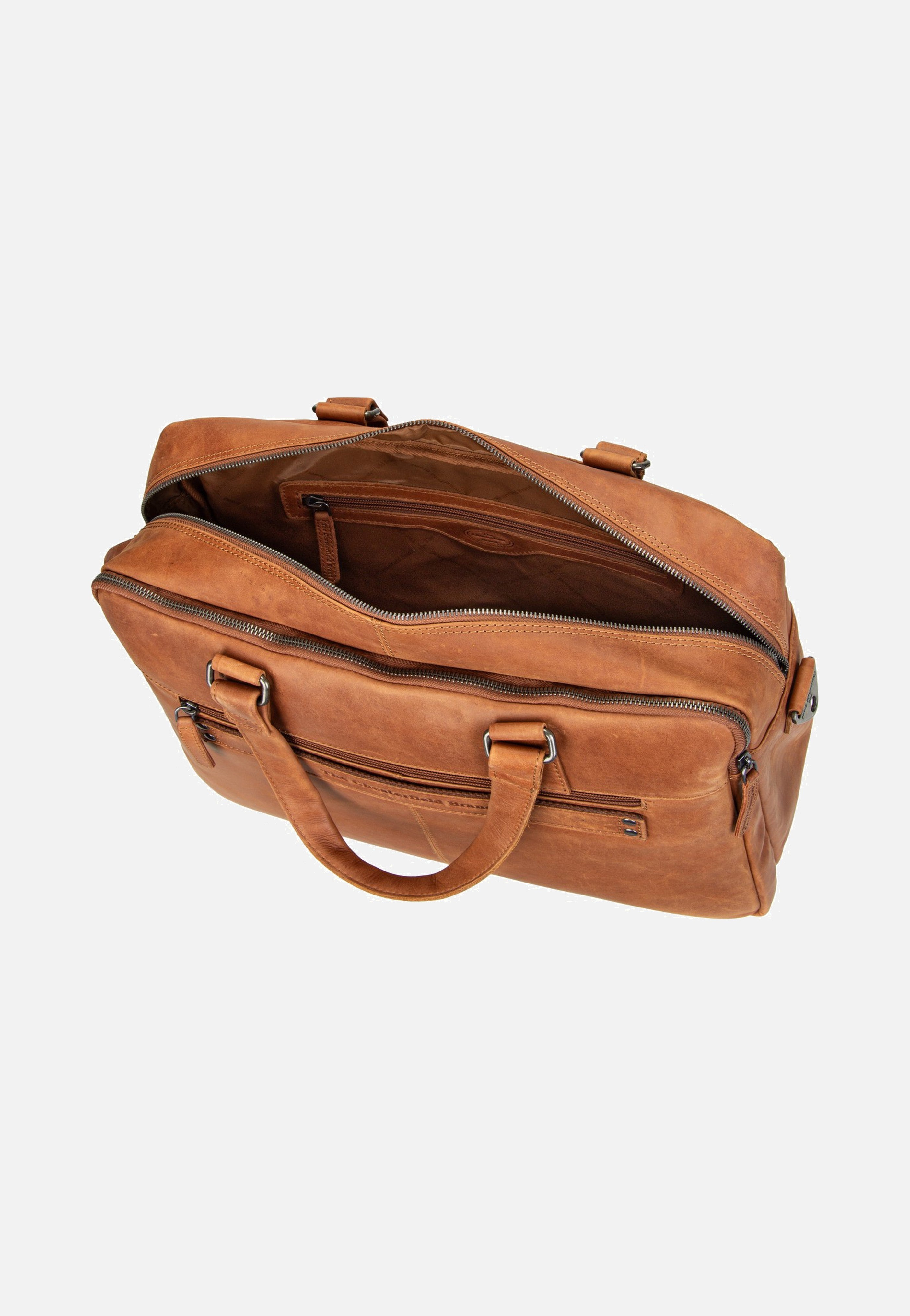 The Chesterfield Brand Misha 1034 Cognac Briefcase