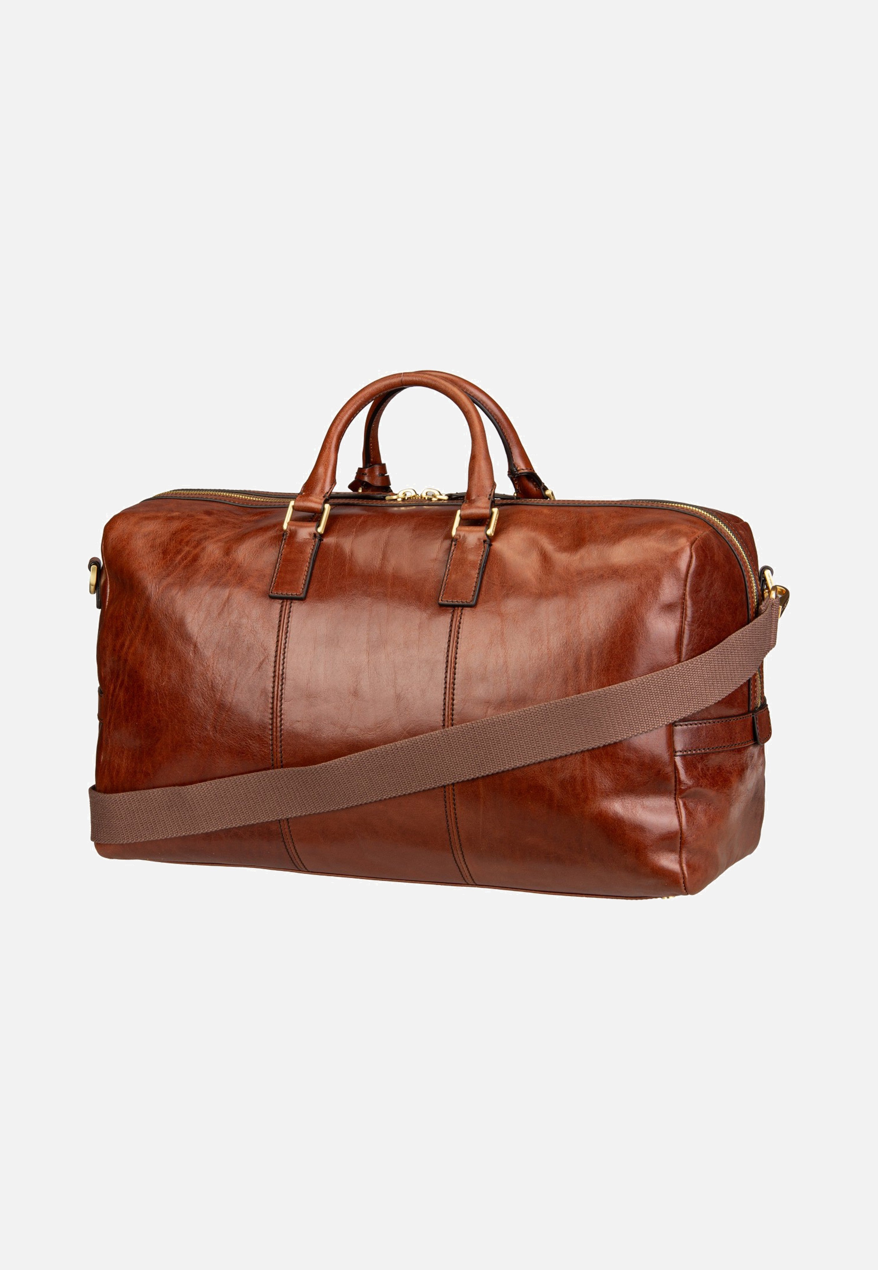 The Bridge Story Viaggio Duffle 52cm Marrone/Oro Weekender