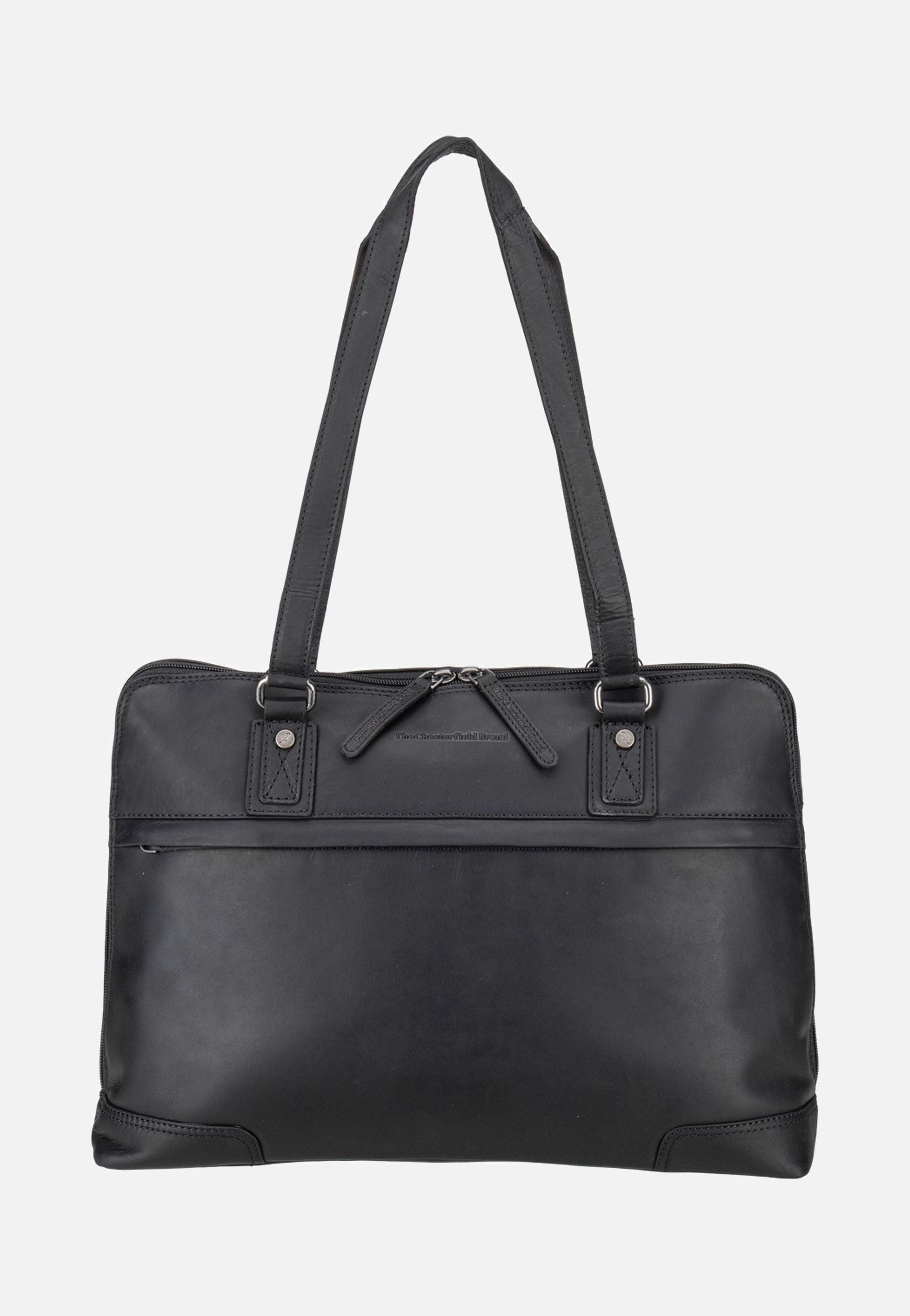 The Chesterfield Brand Branson 1341 Black Schultertasche