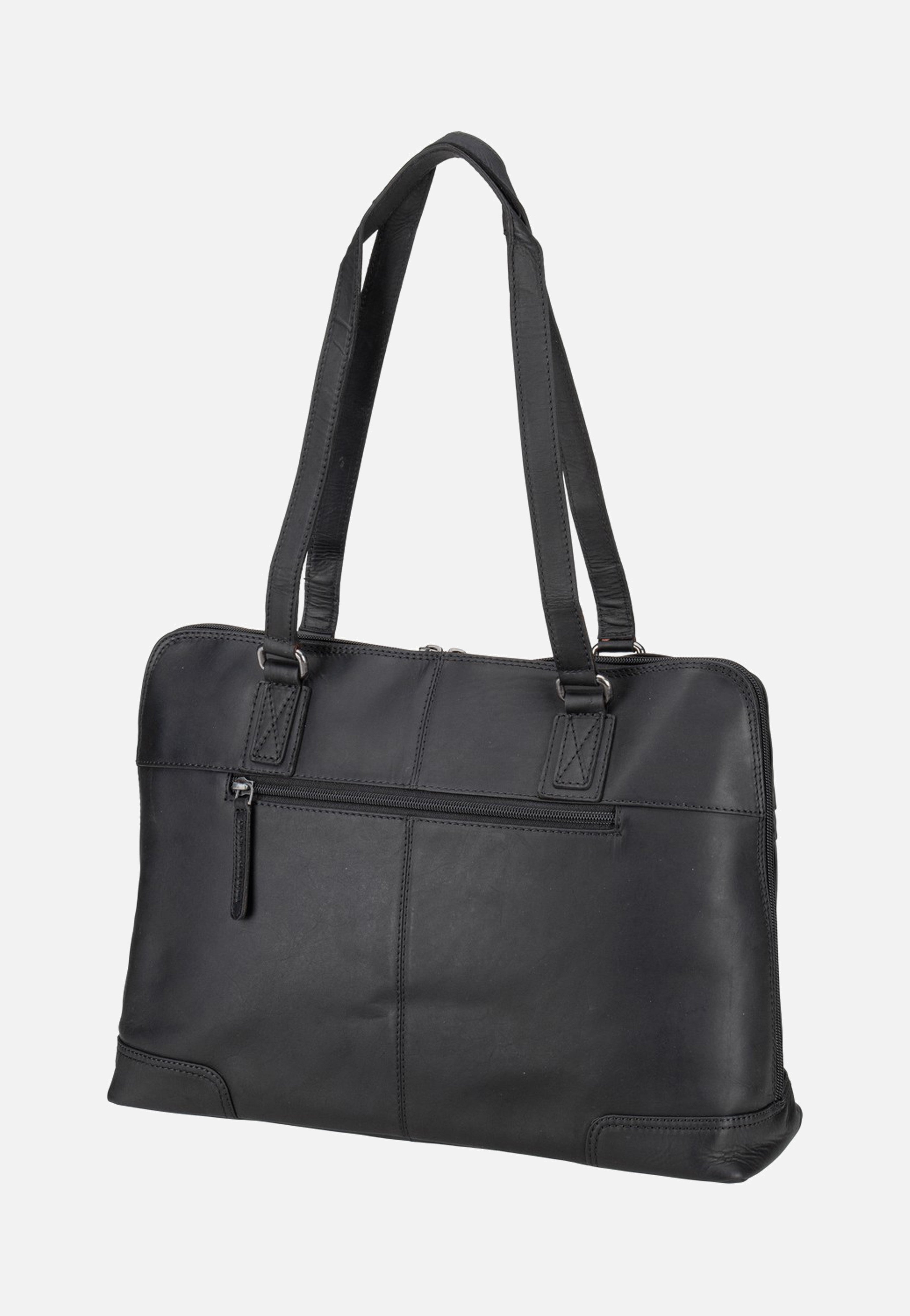 The Chesterfield Brand Branson 1341 Black Schultertasche