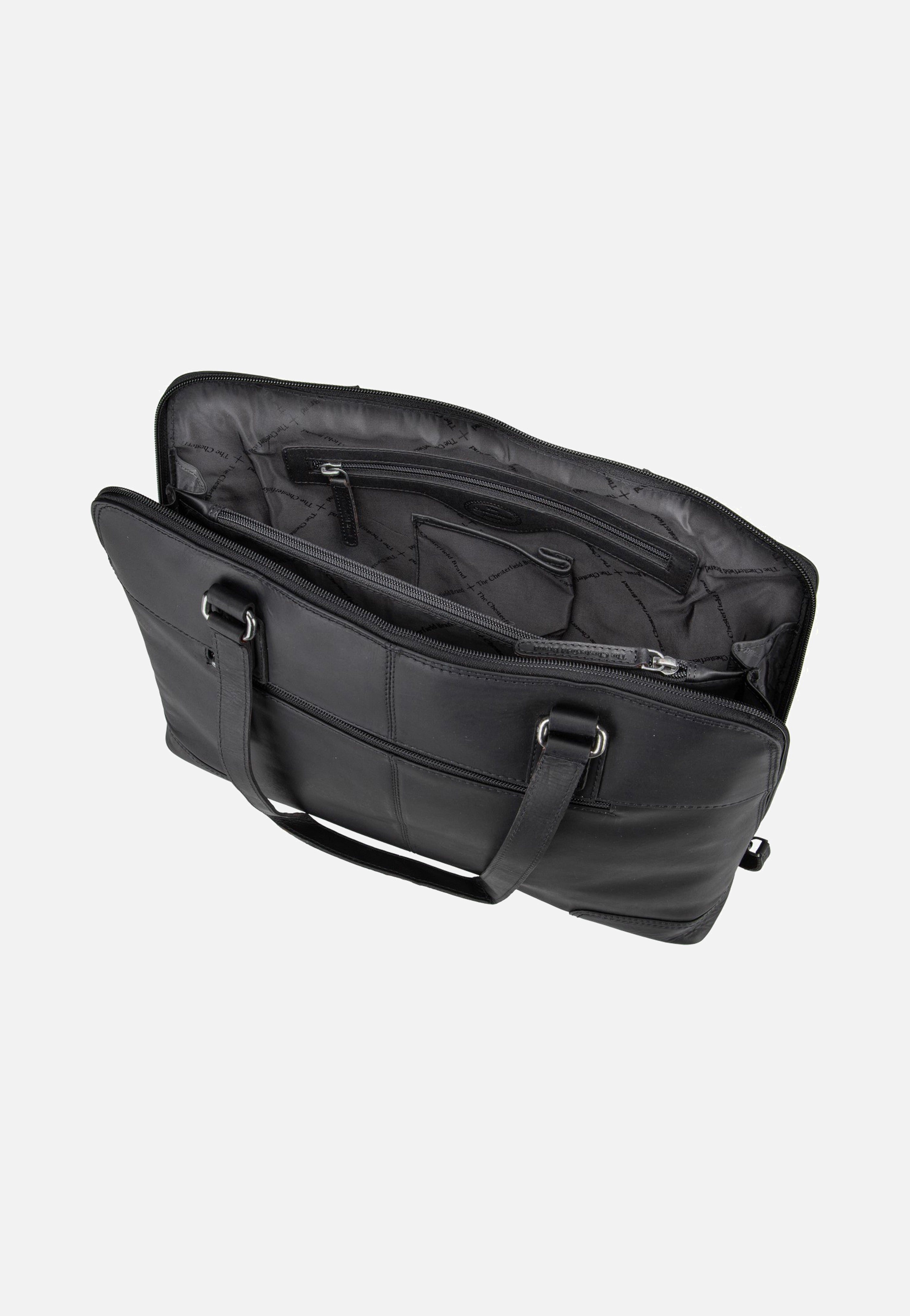 The Chesterfield Brand Branson 1341 Black Schultertasche