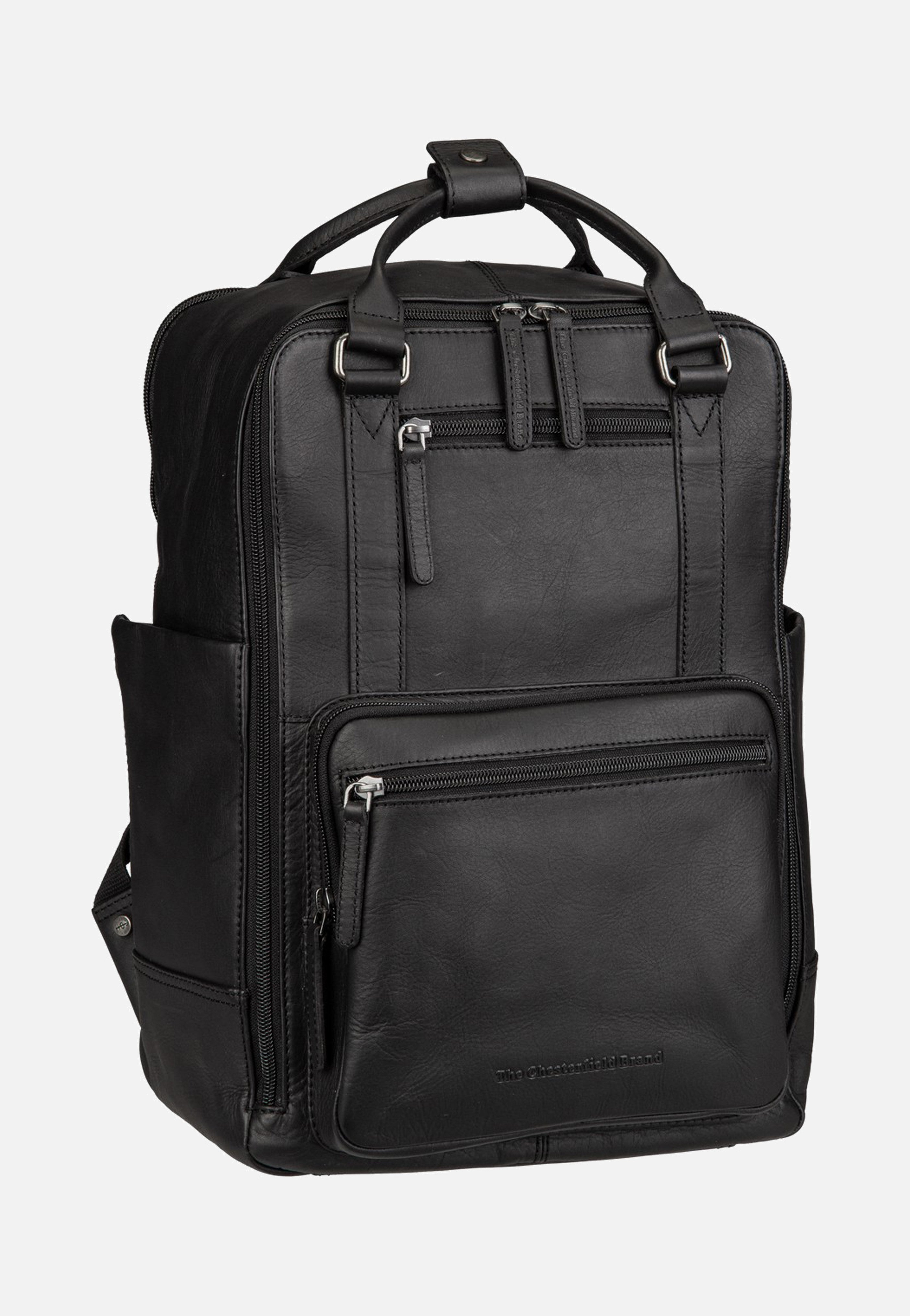 The Chesterfield Brand Calden 0712 Black Rucksack
