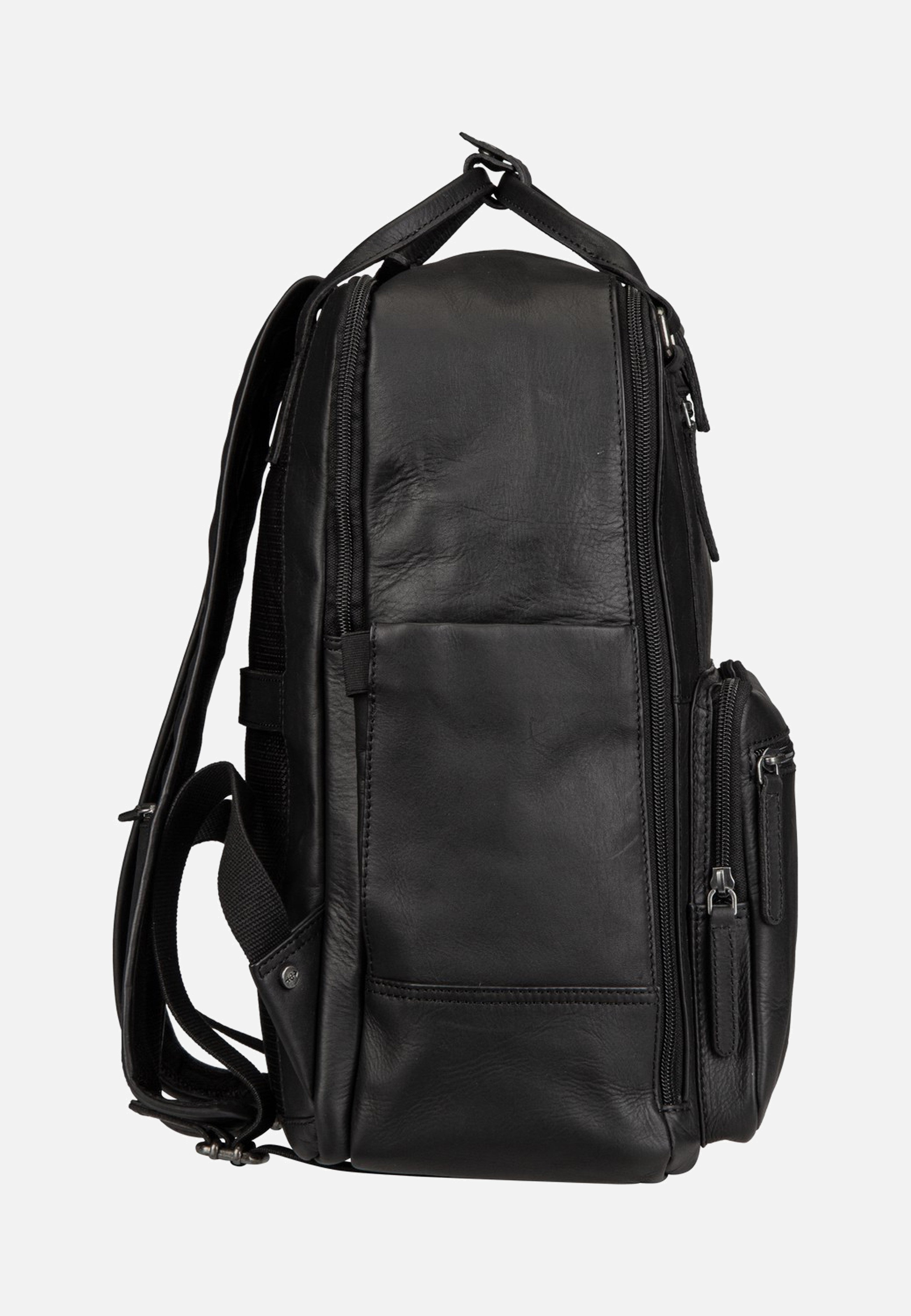 The Chesterfield Brand Calden 0712 Black Rucksack