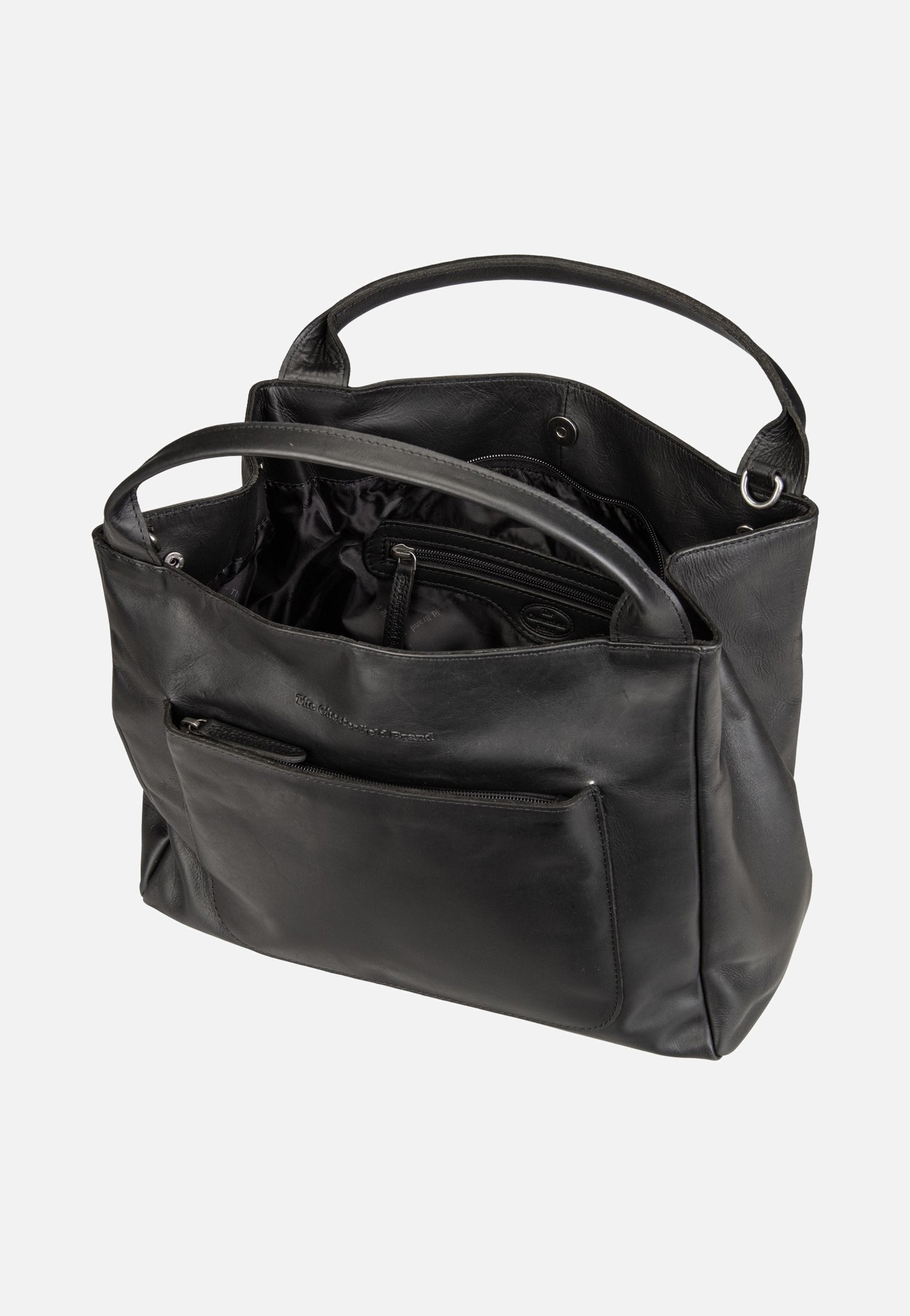 The Chesterfield Brand Fioline 1395 Black Schultertasche
