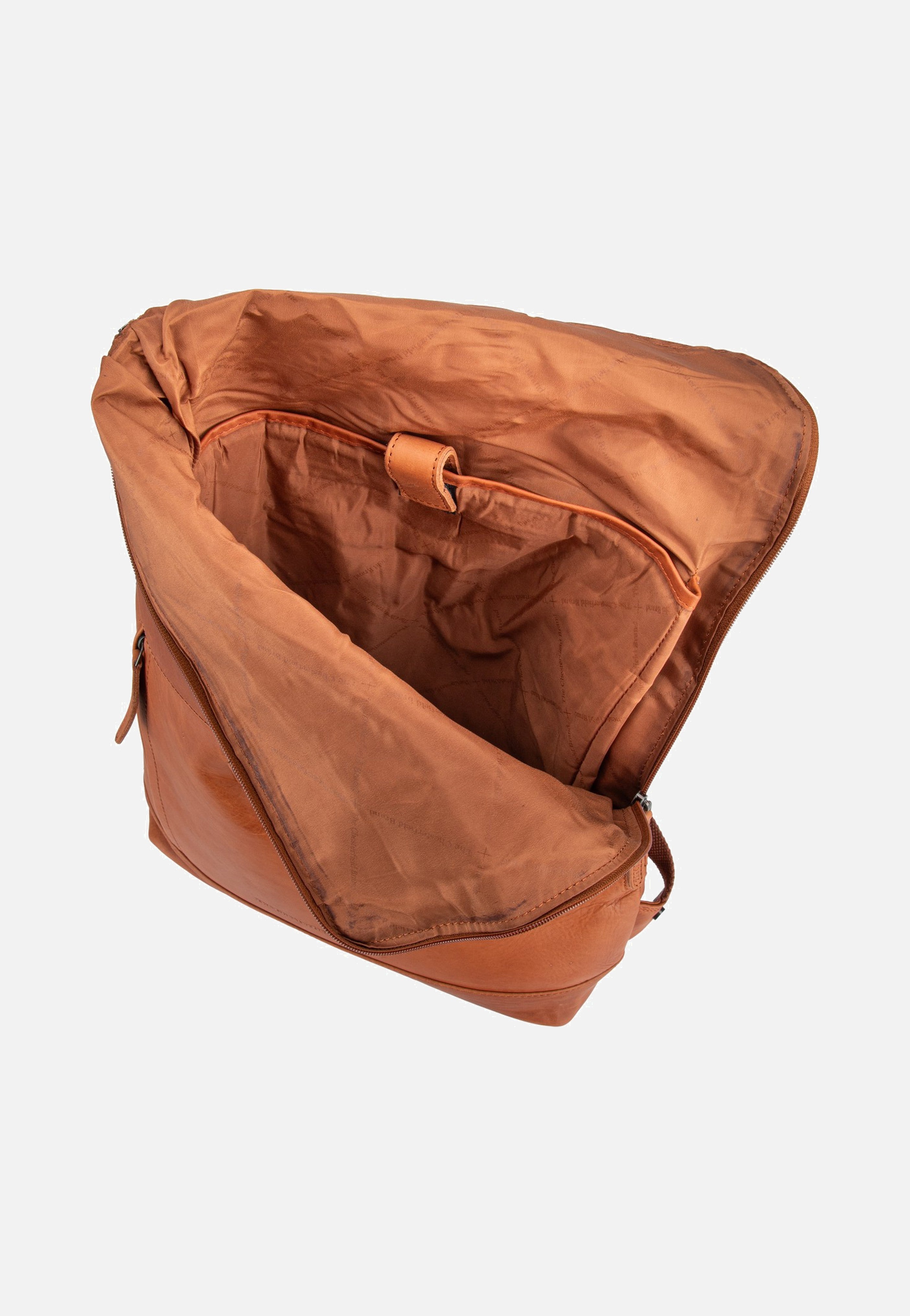 The Chesterfield Brand Larsson 0338 Cognac Rolltop Rucksack