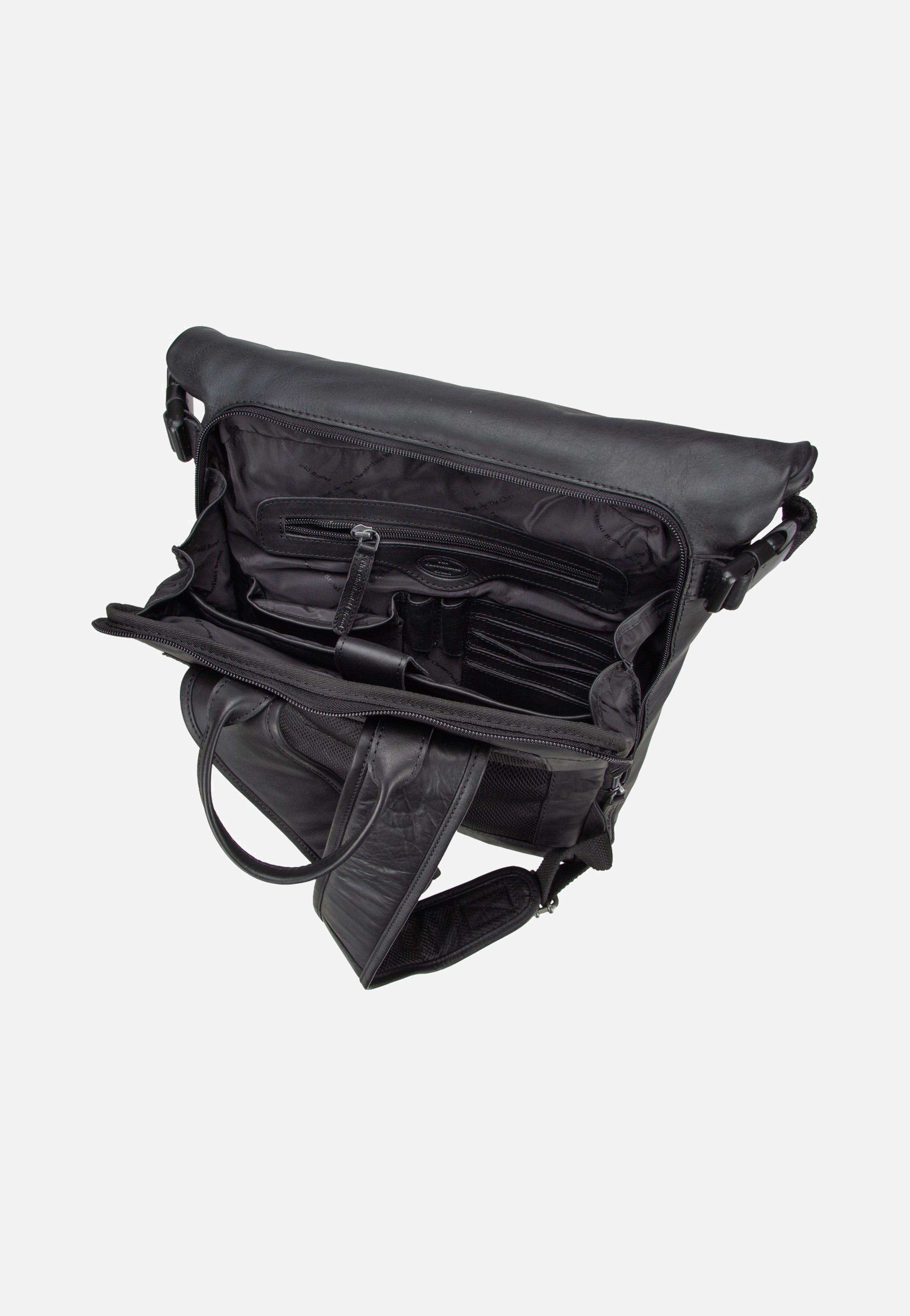The Chesterfield Brand Mazara 0323 Black Rucksack
