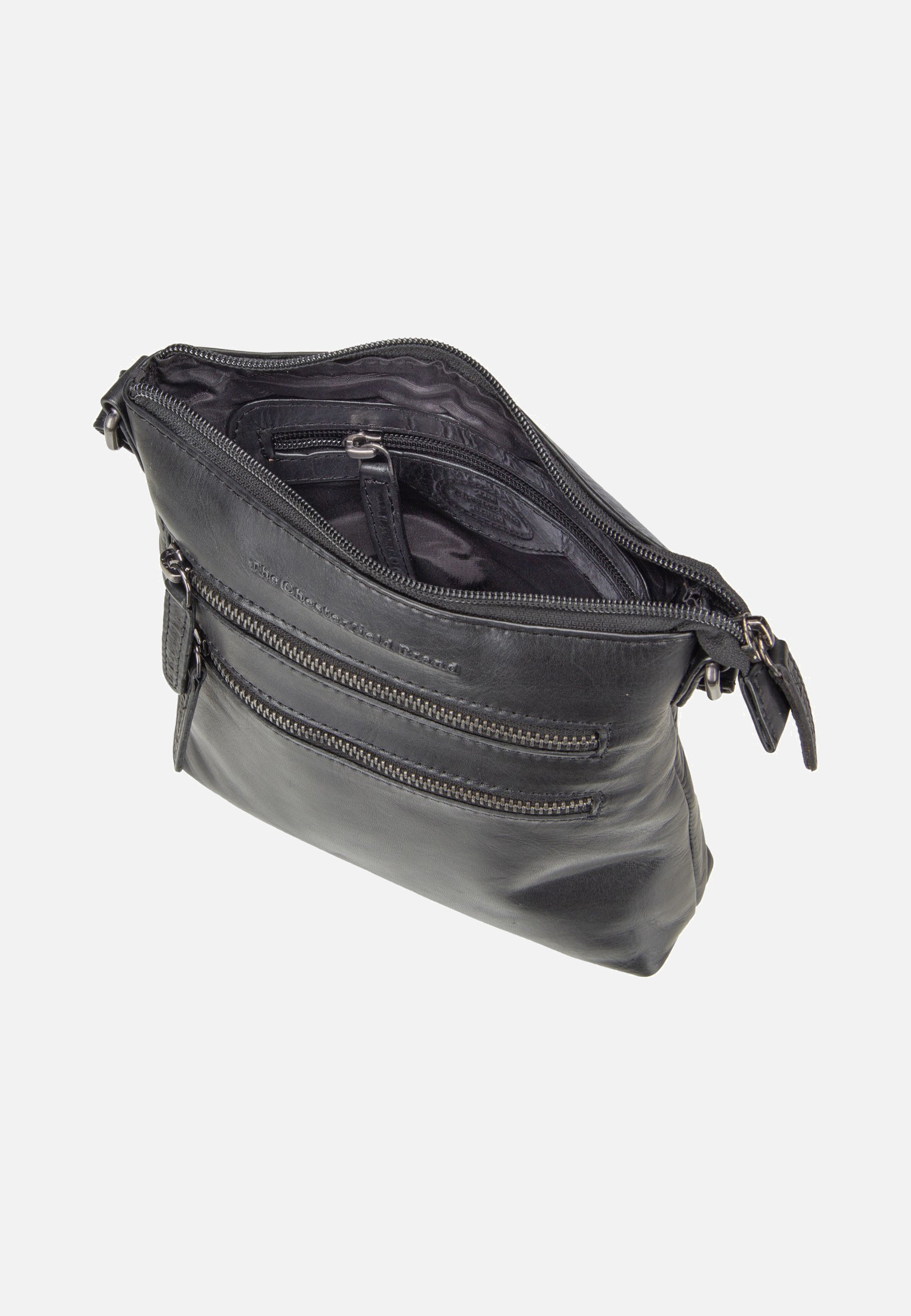 The Chesterfield Brand Siena 1394 Black Schultertasche
