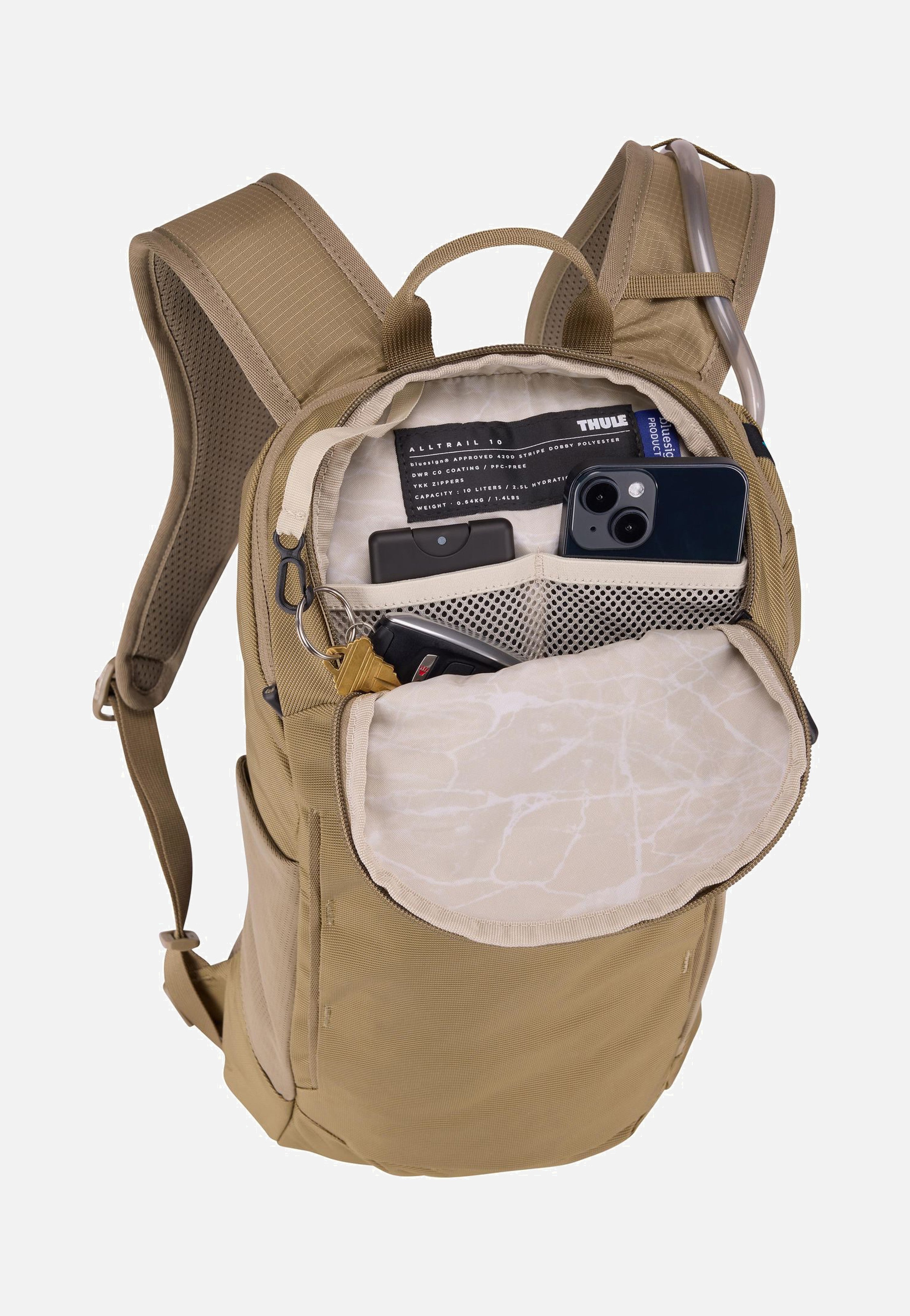 Thule AllTrail Hydration 10L Faded Khaki Hiking Rucksack