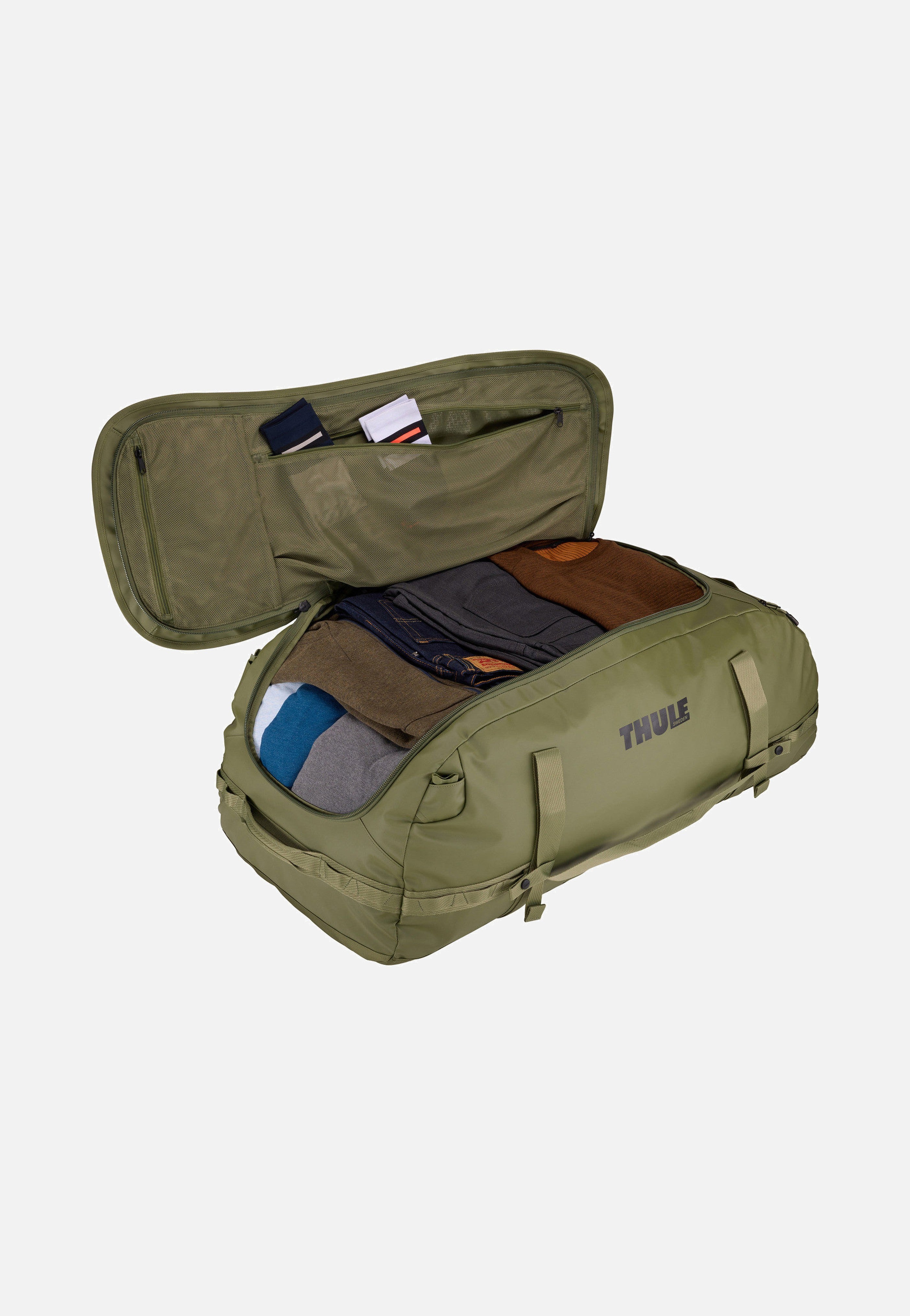 Thule Chasm 130L Olivine Dufflebag