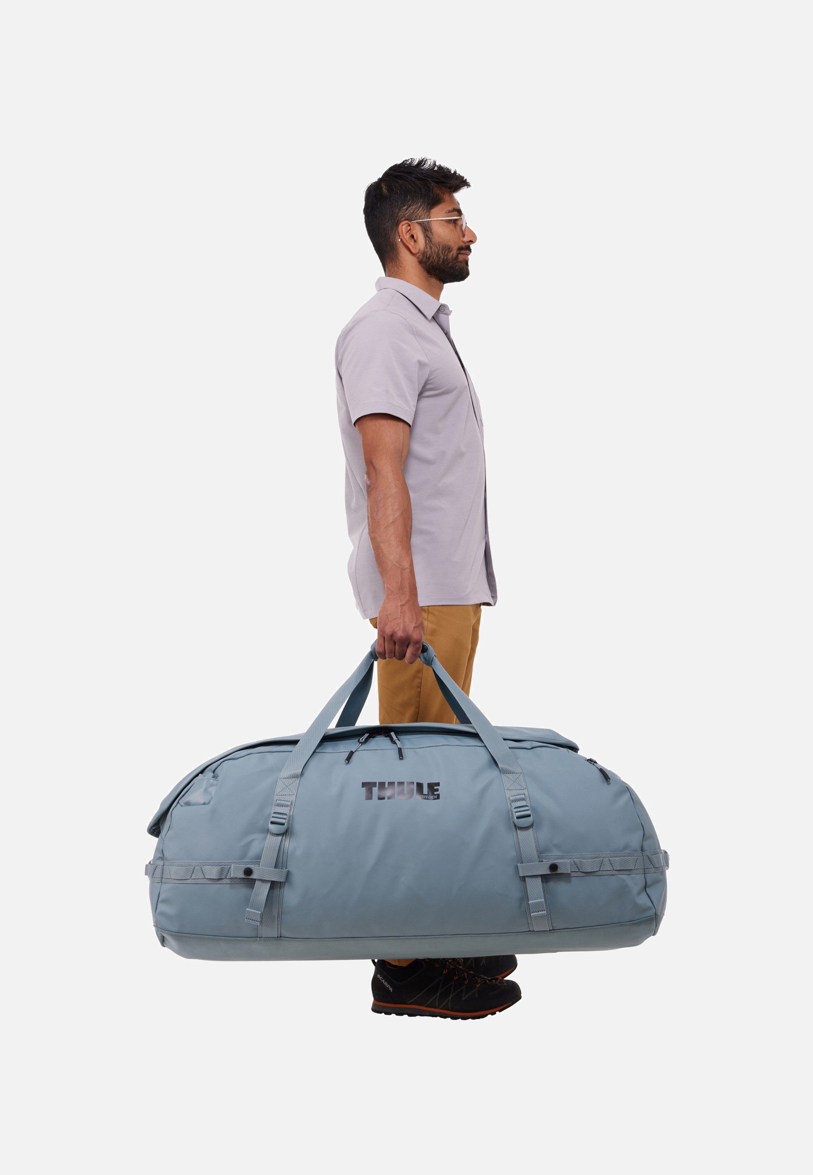 Thule Chasm 130L Pond Gray Dufflebag