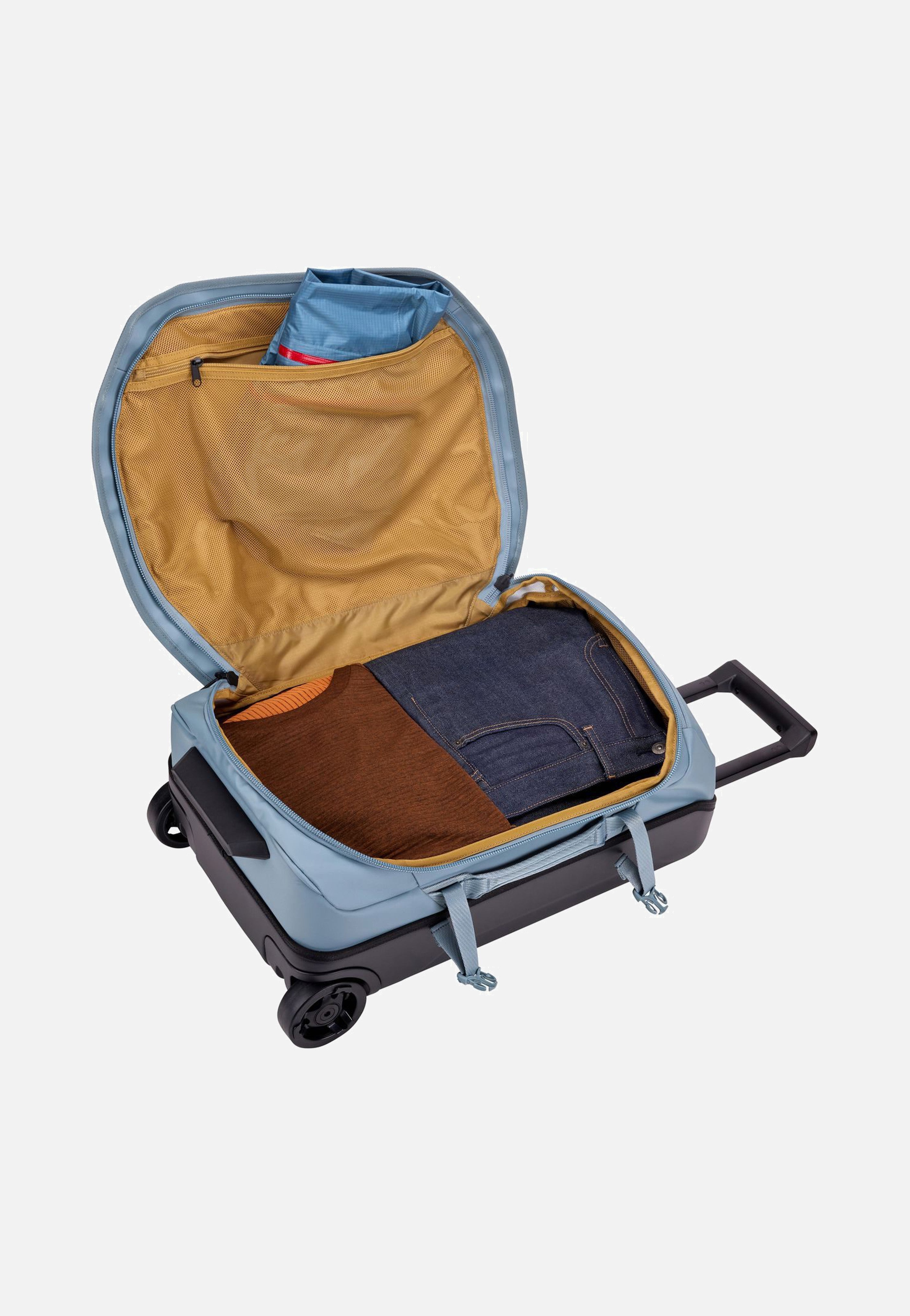 Thule Chasm Wheeled Carry-On Duffel Pond Gray Koffer