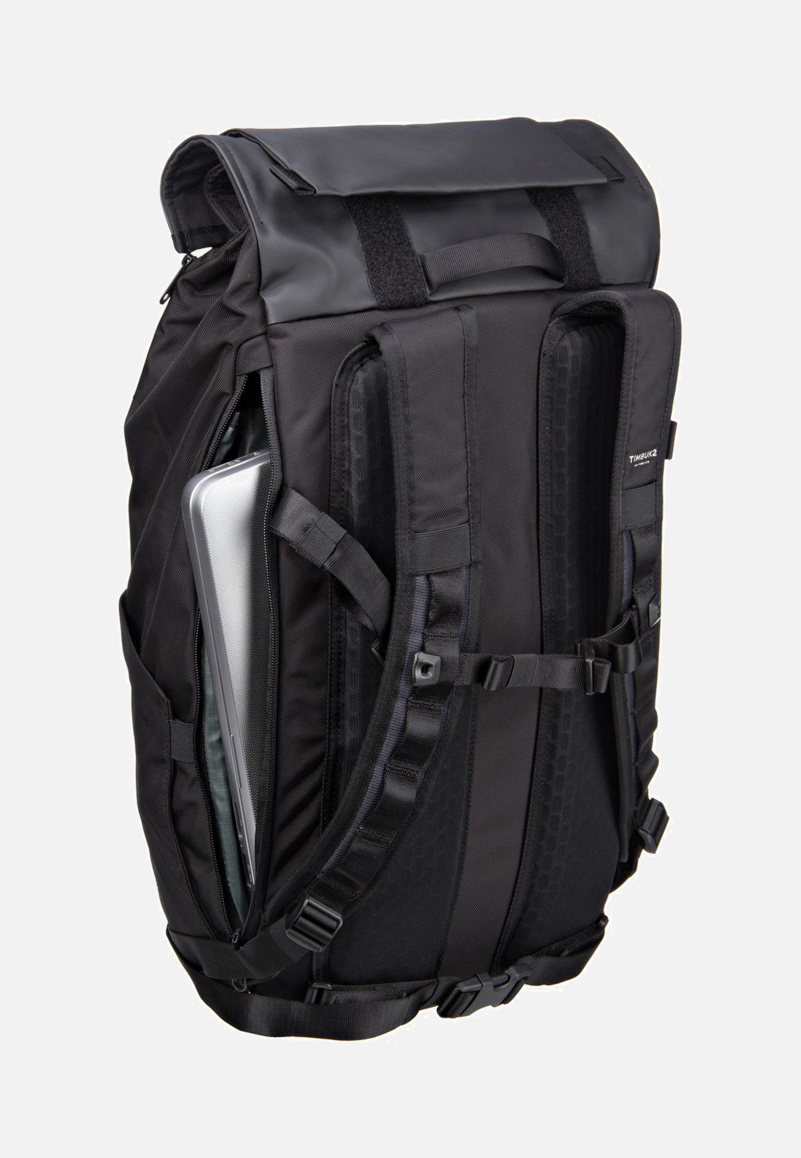 Timbuk2 Clark Pack Jet Black Rolltop Rucksack