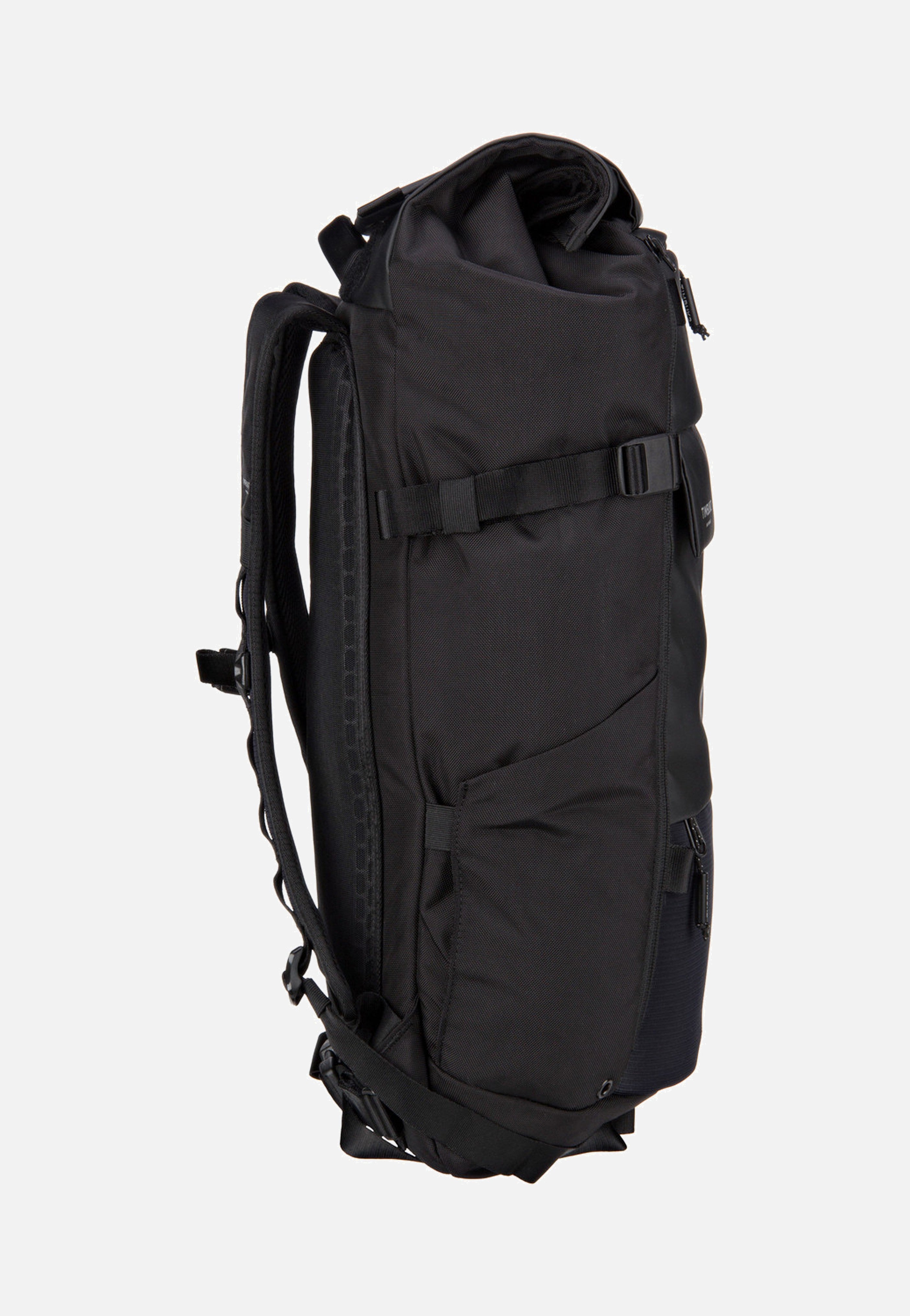 Timbuk2 Clark Pack Jet Black Rolltop Rucksack