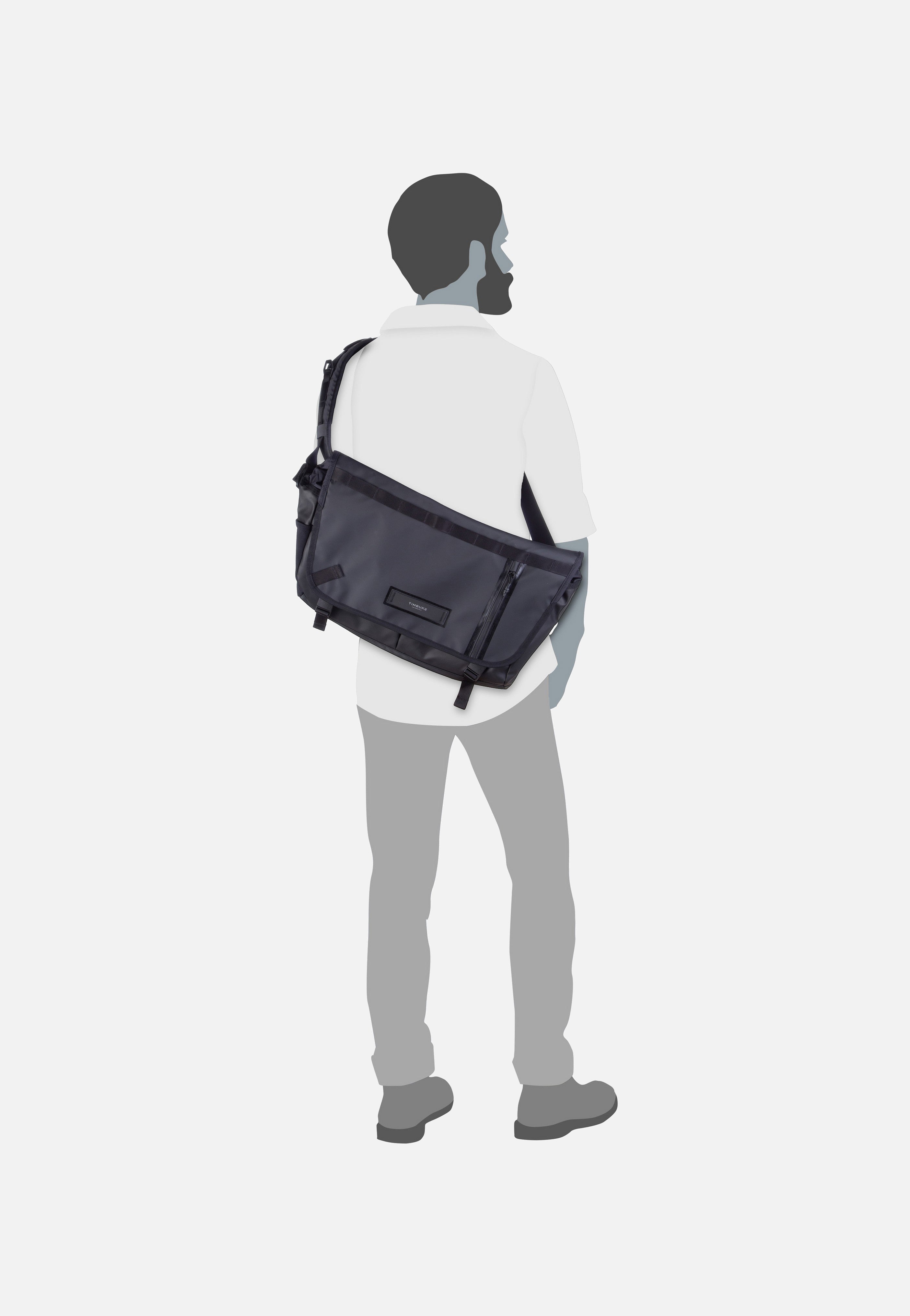 Timbuk2 Especial Stash L Jet Black Messenger Bag