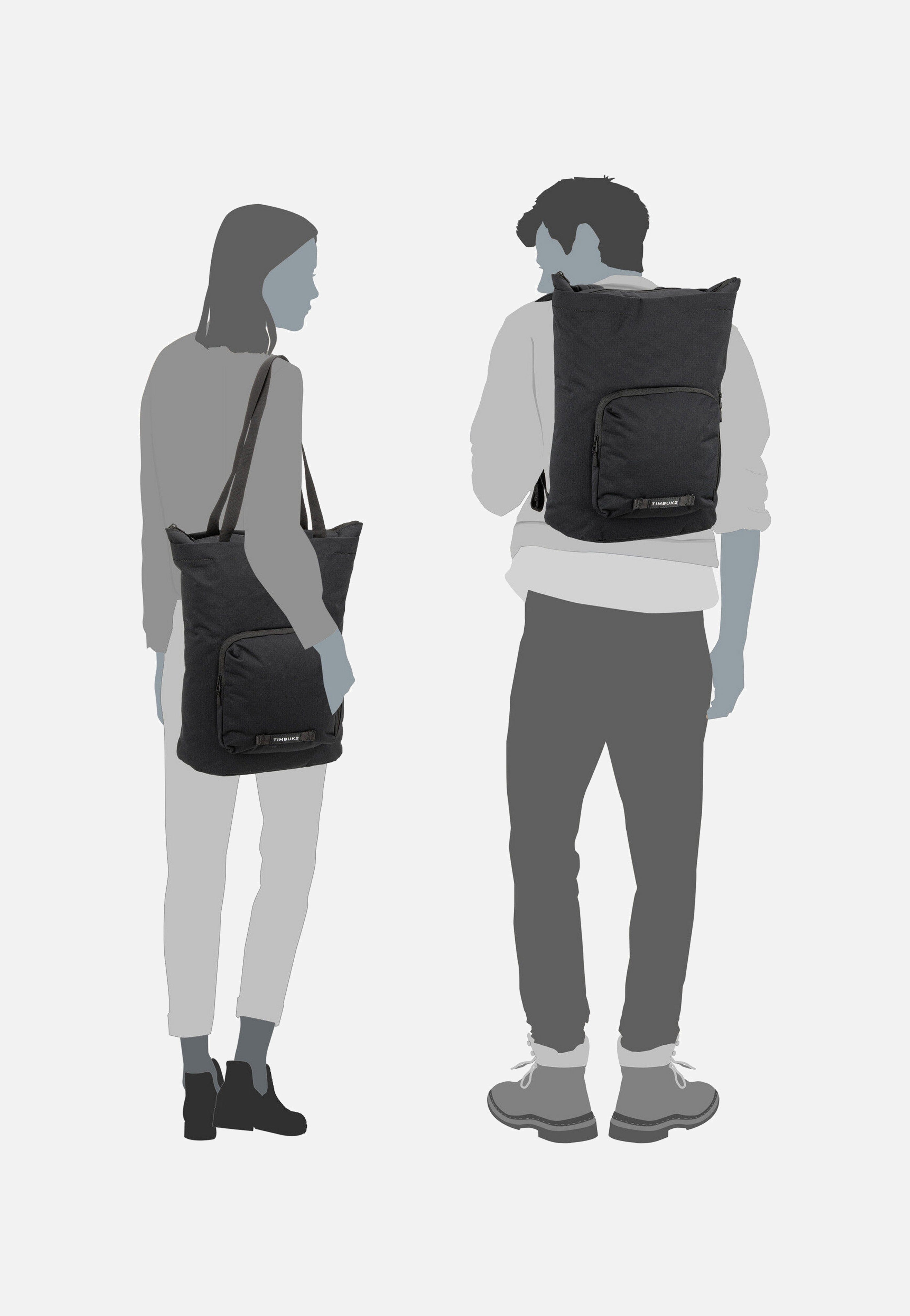 Timbuk2 Flight 1076 Convertible BP Jet Black Rucksack