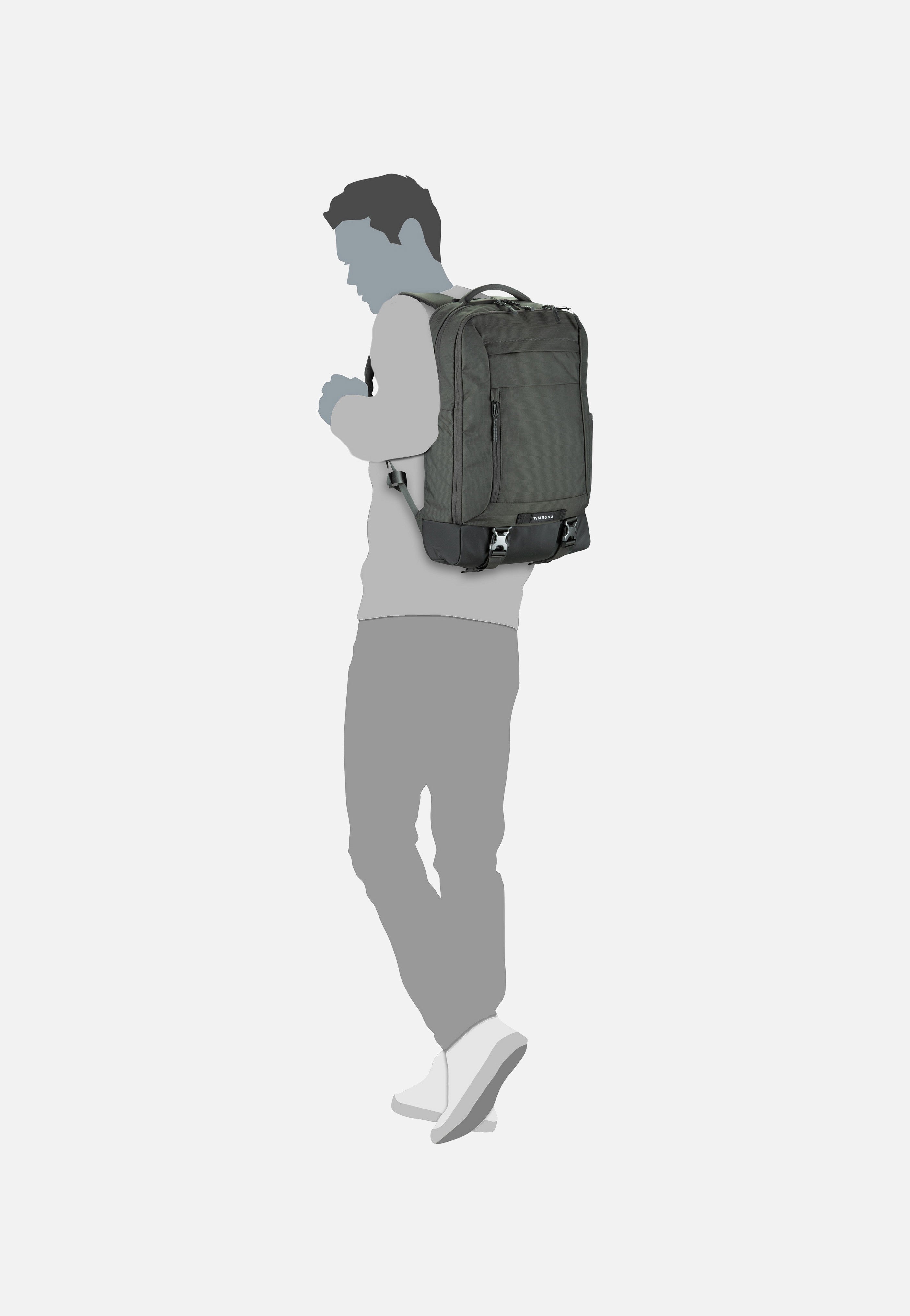 Timbuk2 The Authority Pack DLX Eco Eco Titanium Rucksack