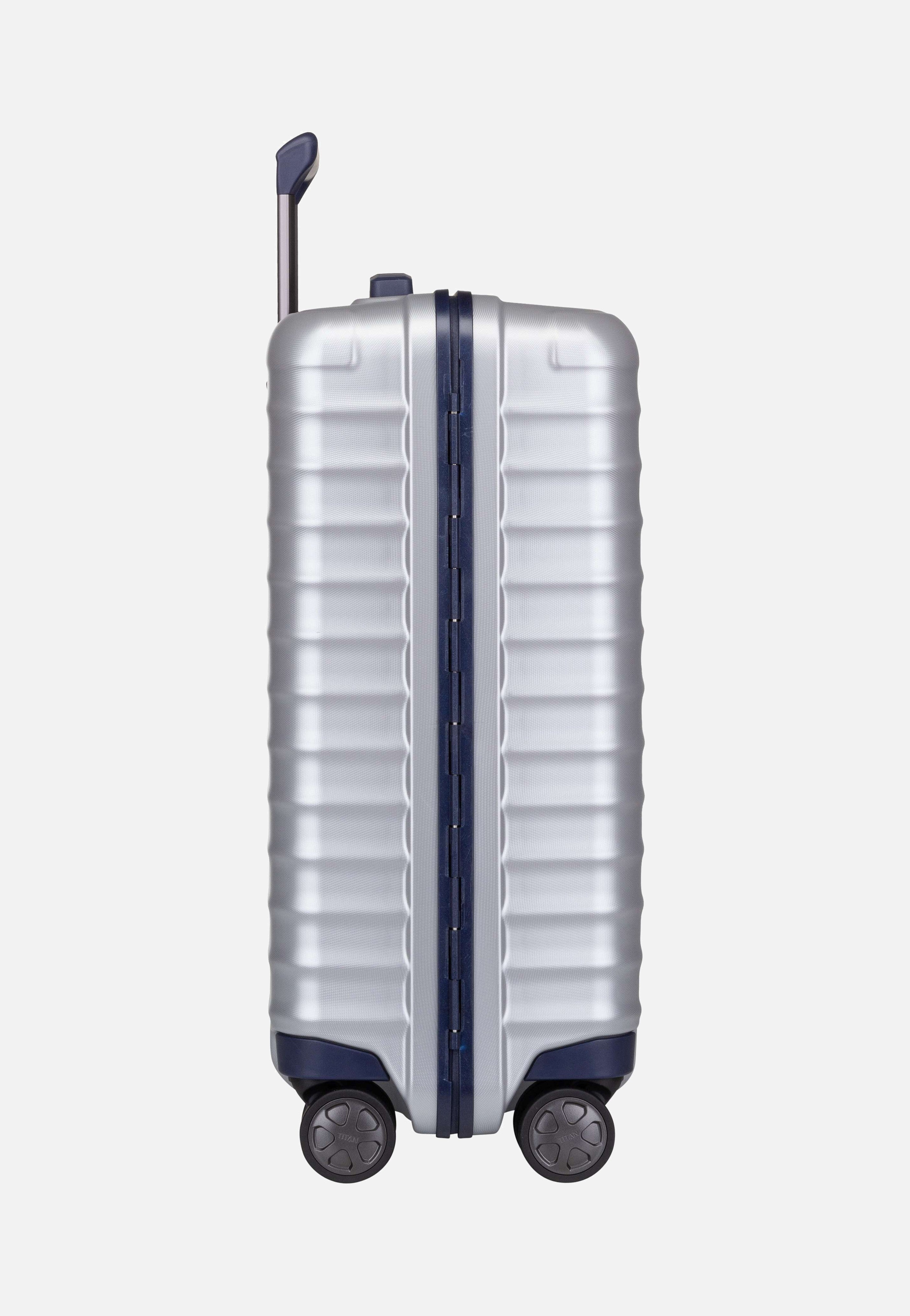 Titan Litron Frame 4w Trolley S Silber Koffer