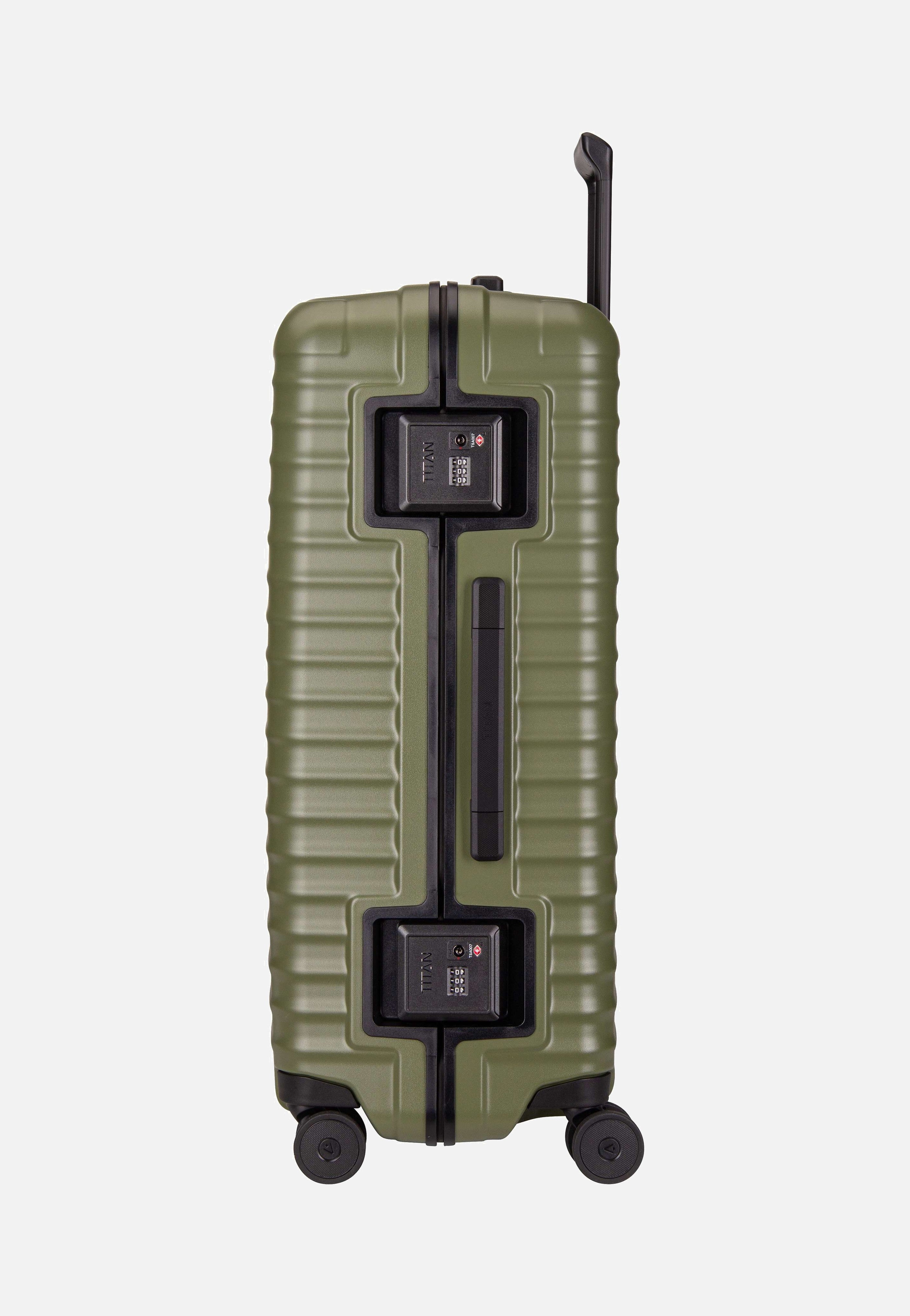 Titan OVERSEAS 4w Trolley L Forest Green Koffer