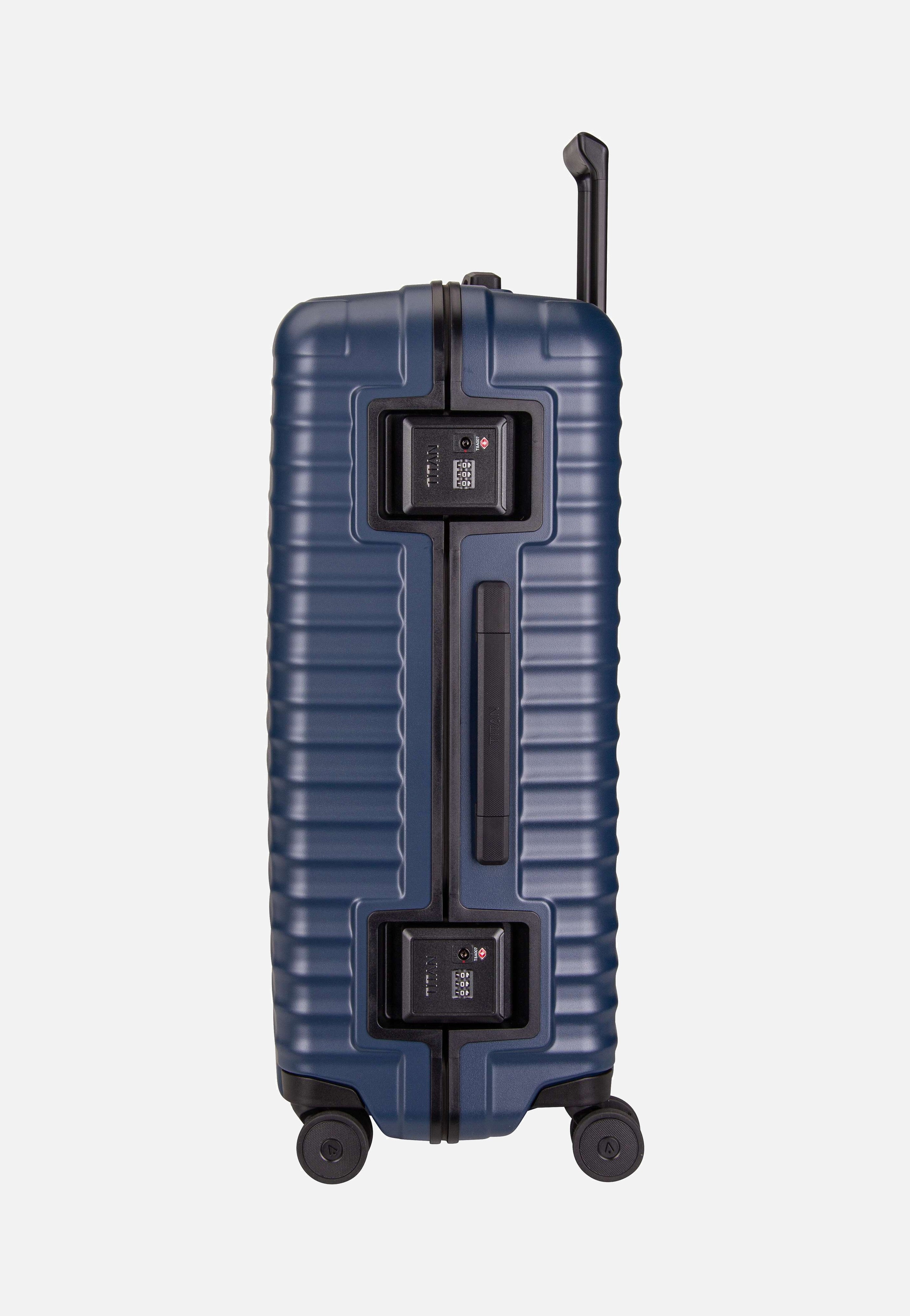 Titan OVERSEAS 4w Trolley L Midnight Blue Koffer