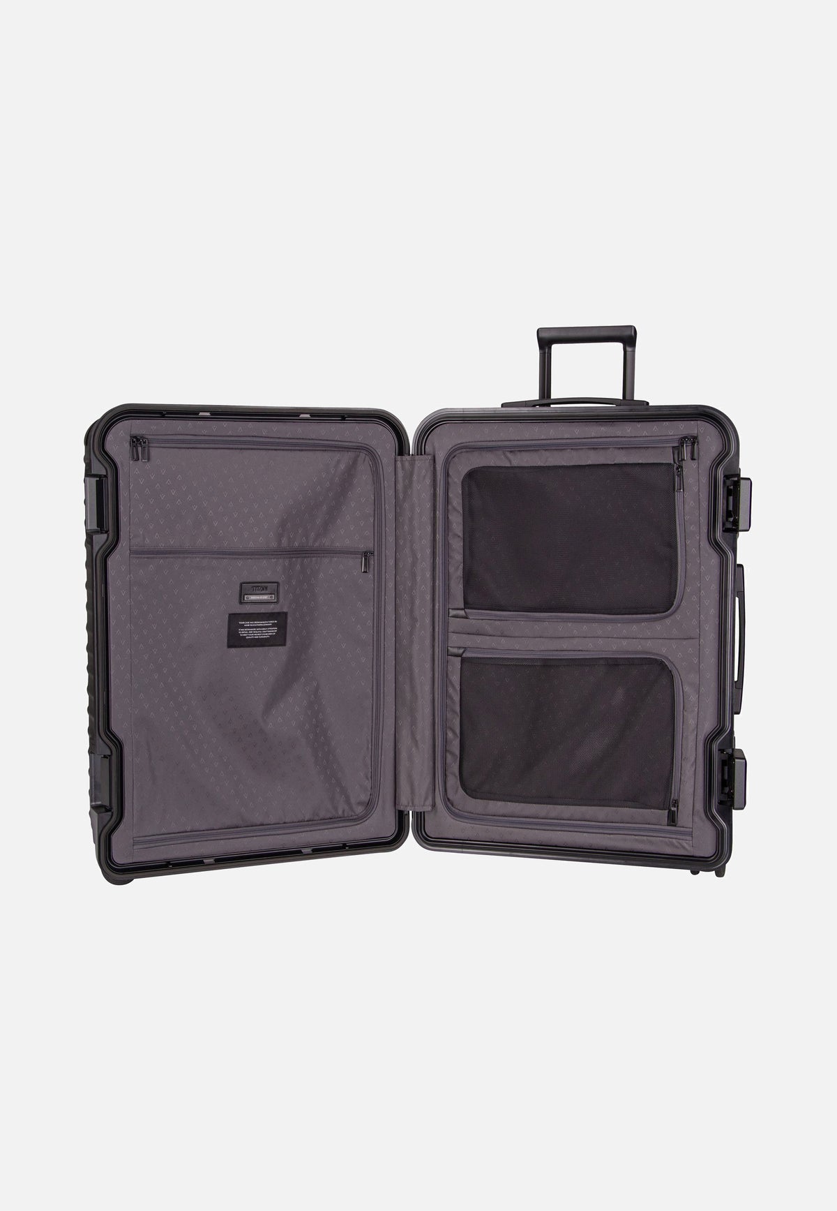 Titan OVERSEAS 4w Trolley L Nightshade Black Koffer
