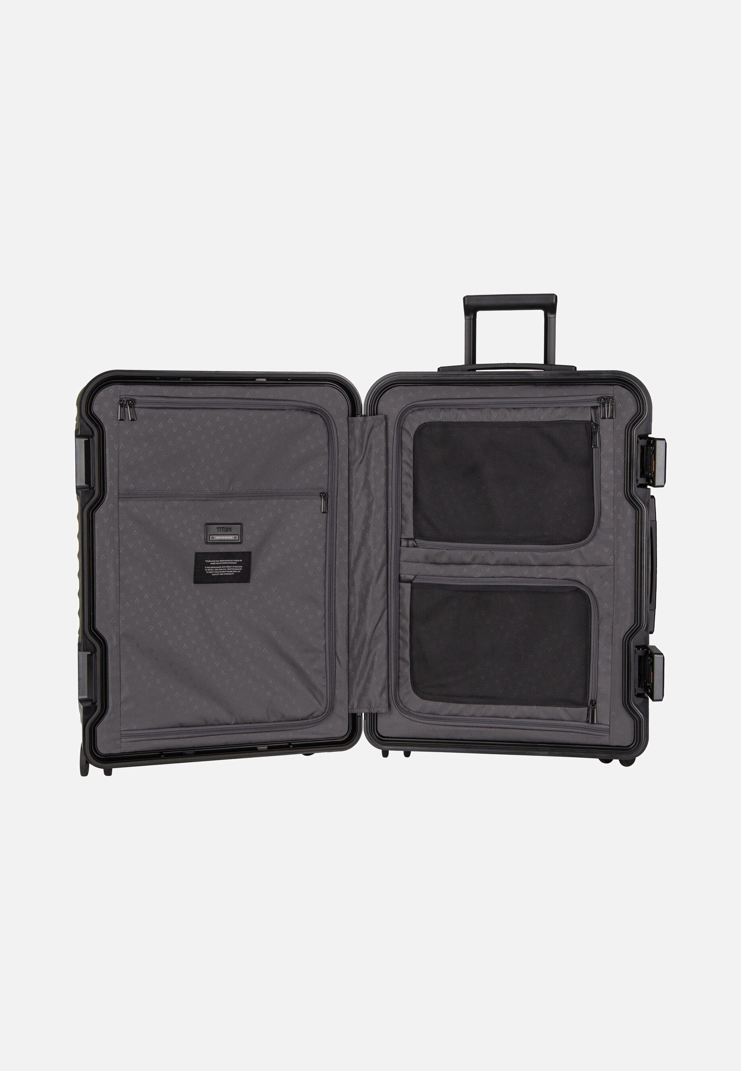 Titan OVERSEAS 4w Trolley M+ Forest Green Koffer