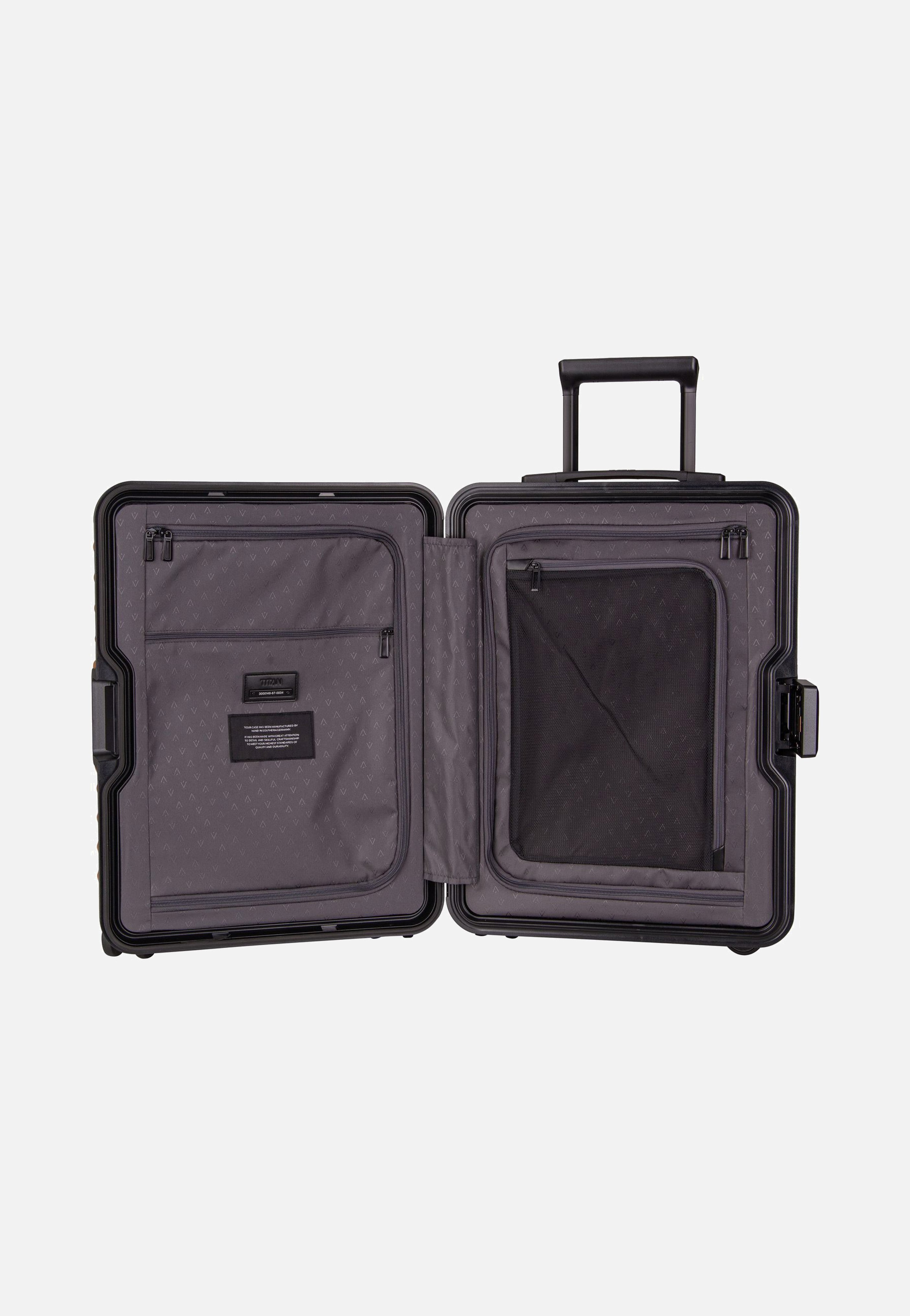 Titan OVERSEAS 4w Trolley S20 Canyon Bronze Koffer