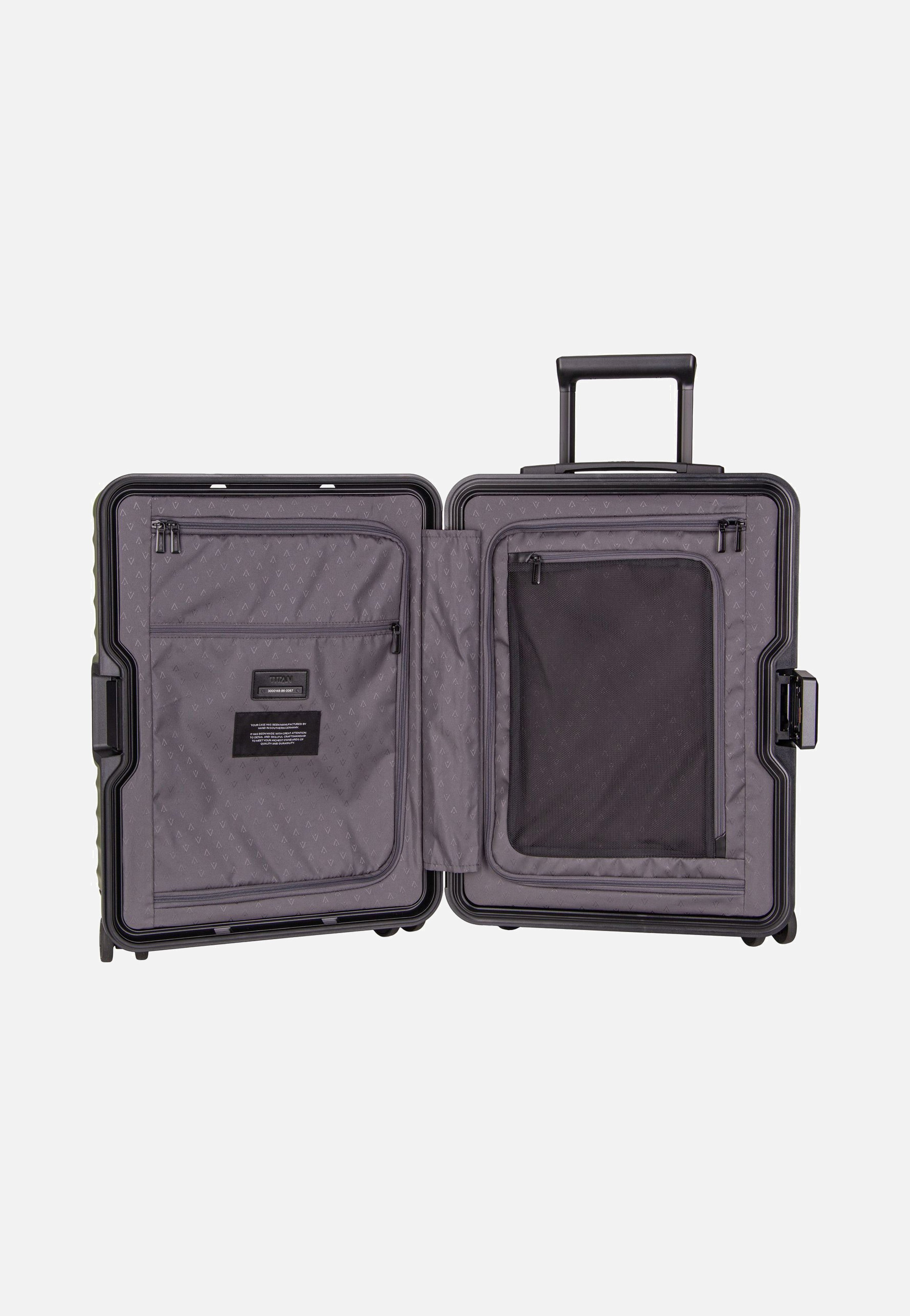 Titan OVERSEAS 4w Trolley S20 Forest Green Koffer
