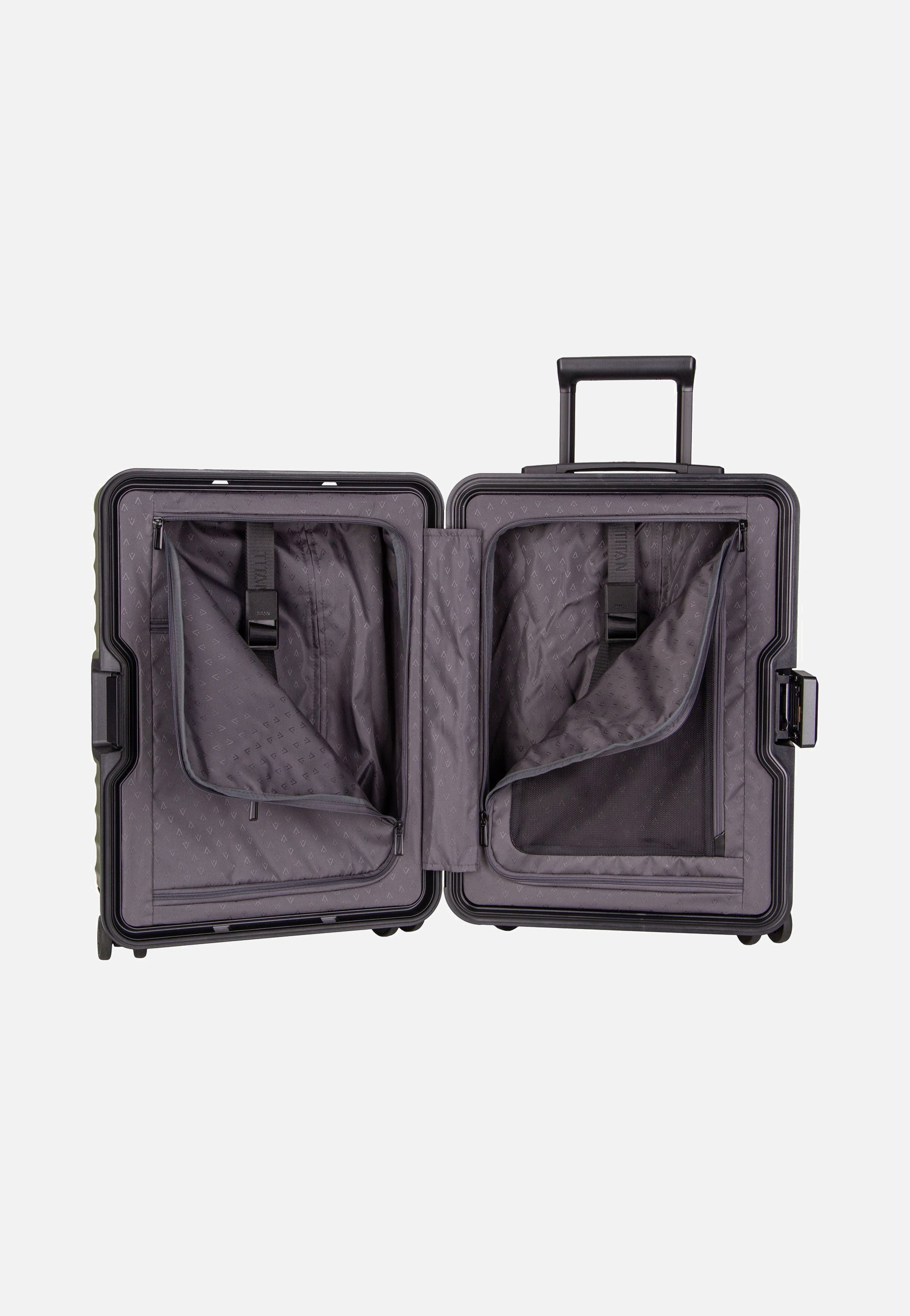 Titan OVERSEAS 4w Trolley S20 Forest Green Koffer