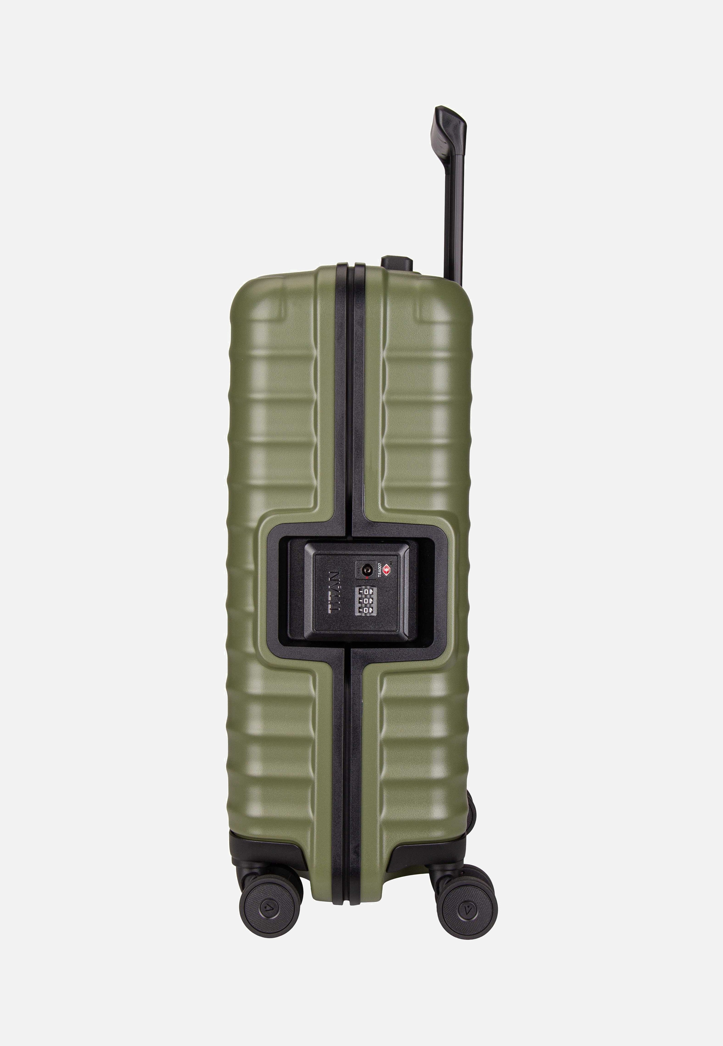 Titan OVERSEAS 4w Trolley S20 Forest Green Koffer