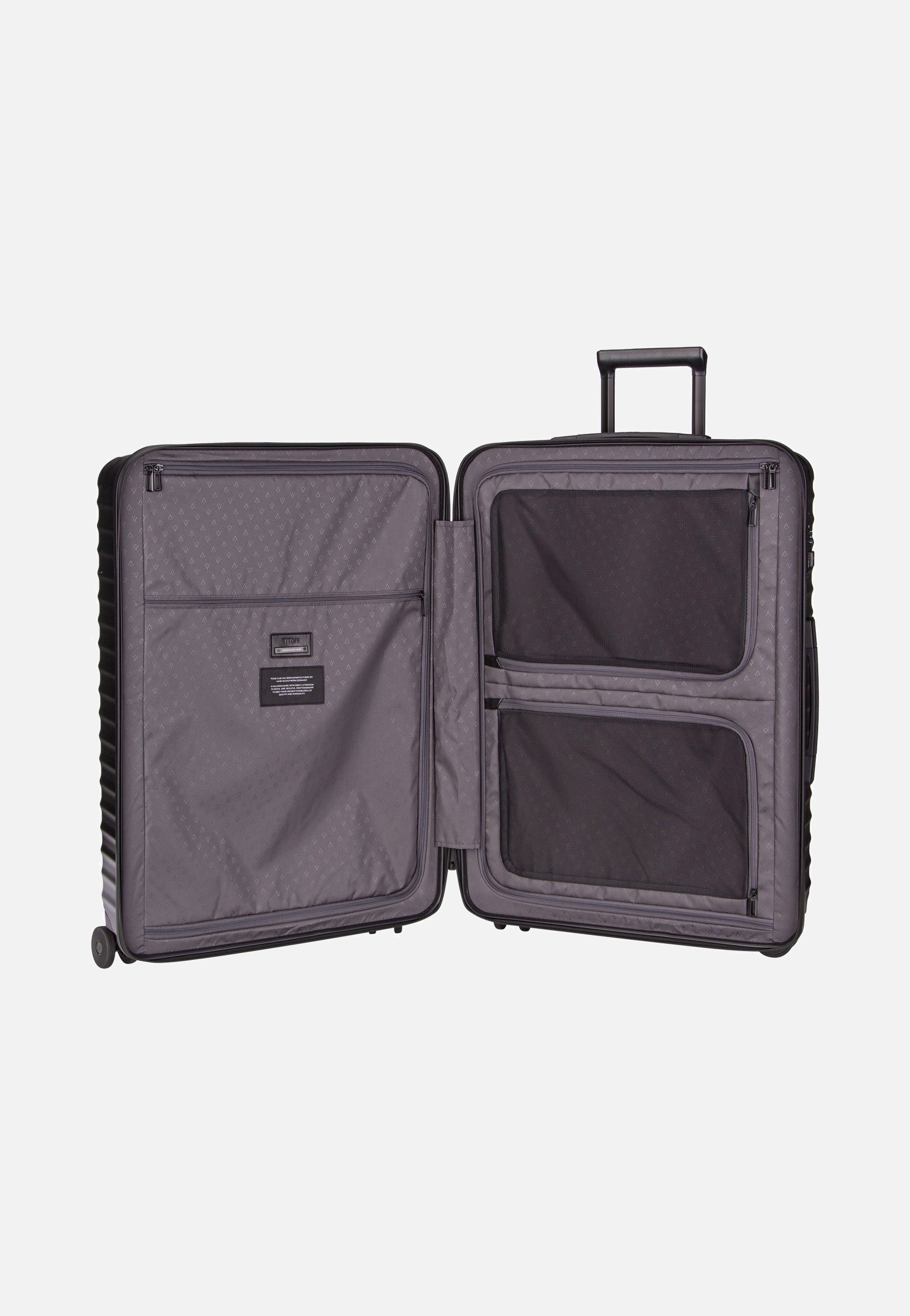 Titan UPGRADE 4w Trolley L Nightshade Black Koffer