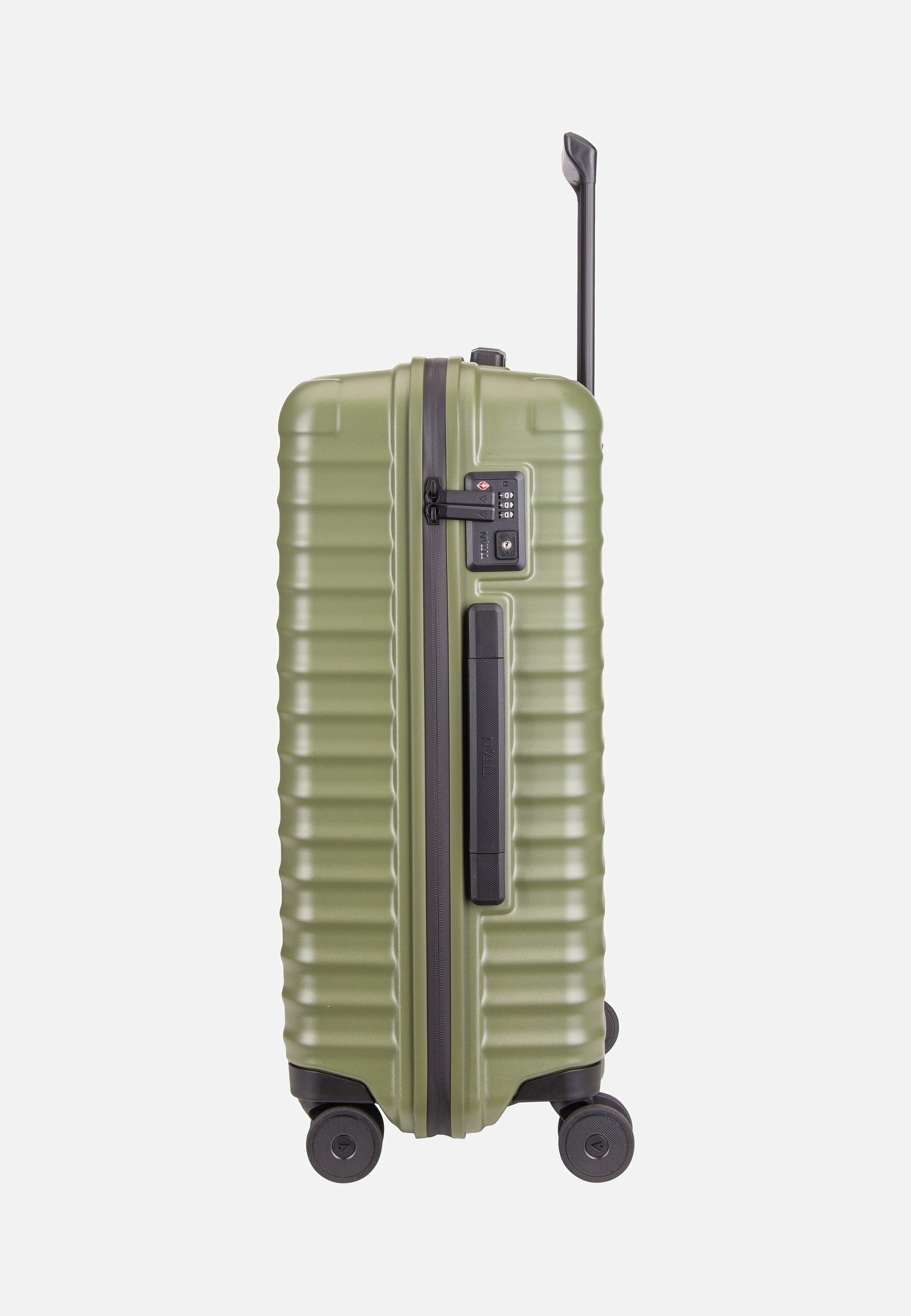 Titan UPGRADE 4w Trolley M Forest Green Koffer