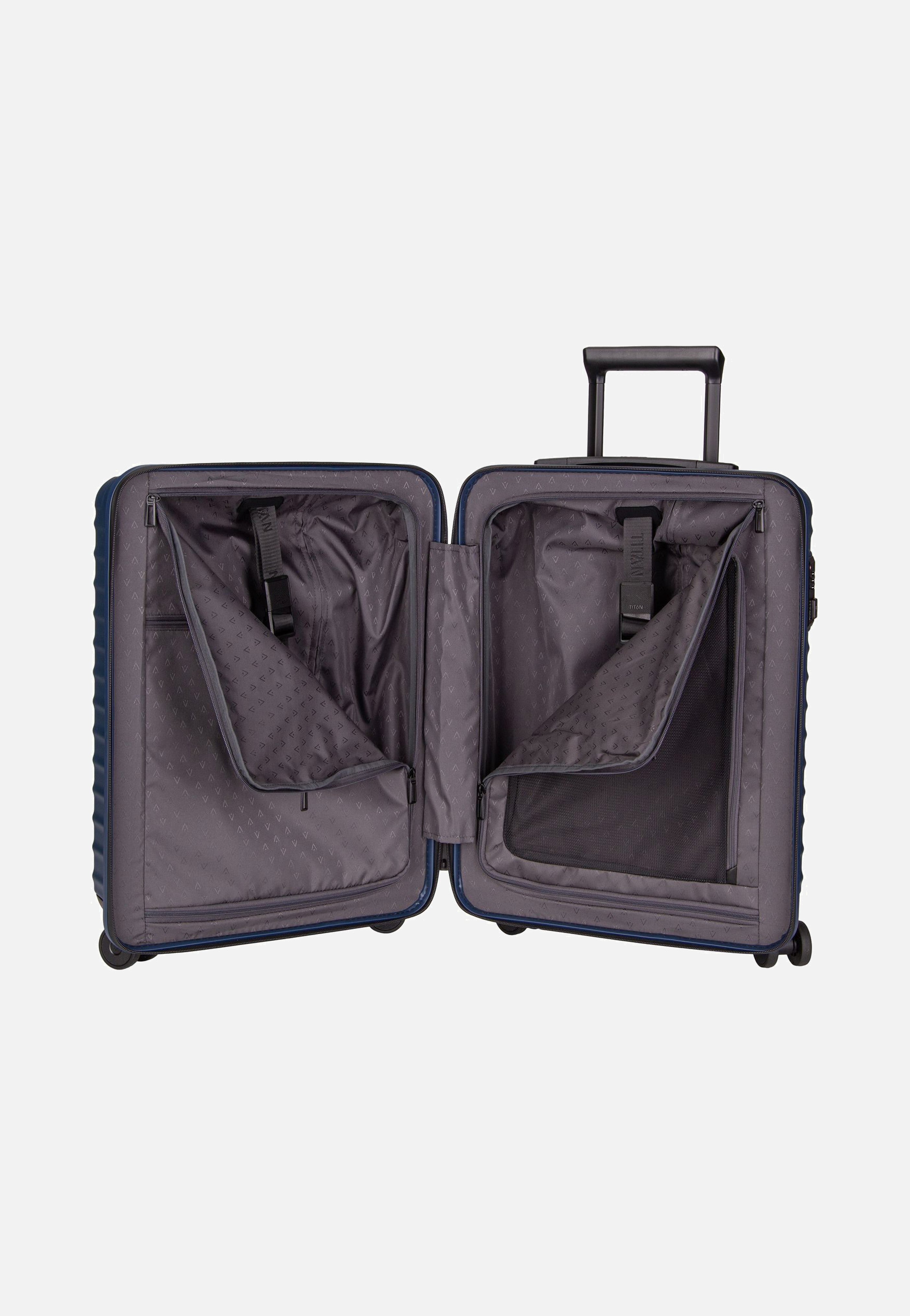 Titan UPGRADE 4w Trolley S20 Midnight Blue Koffer
