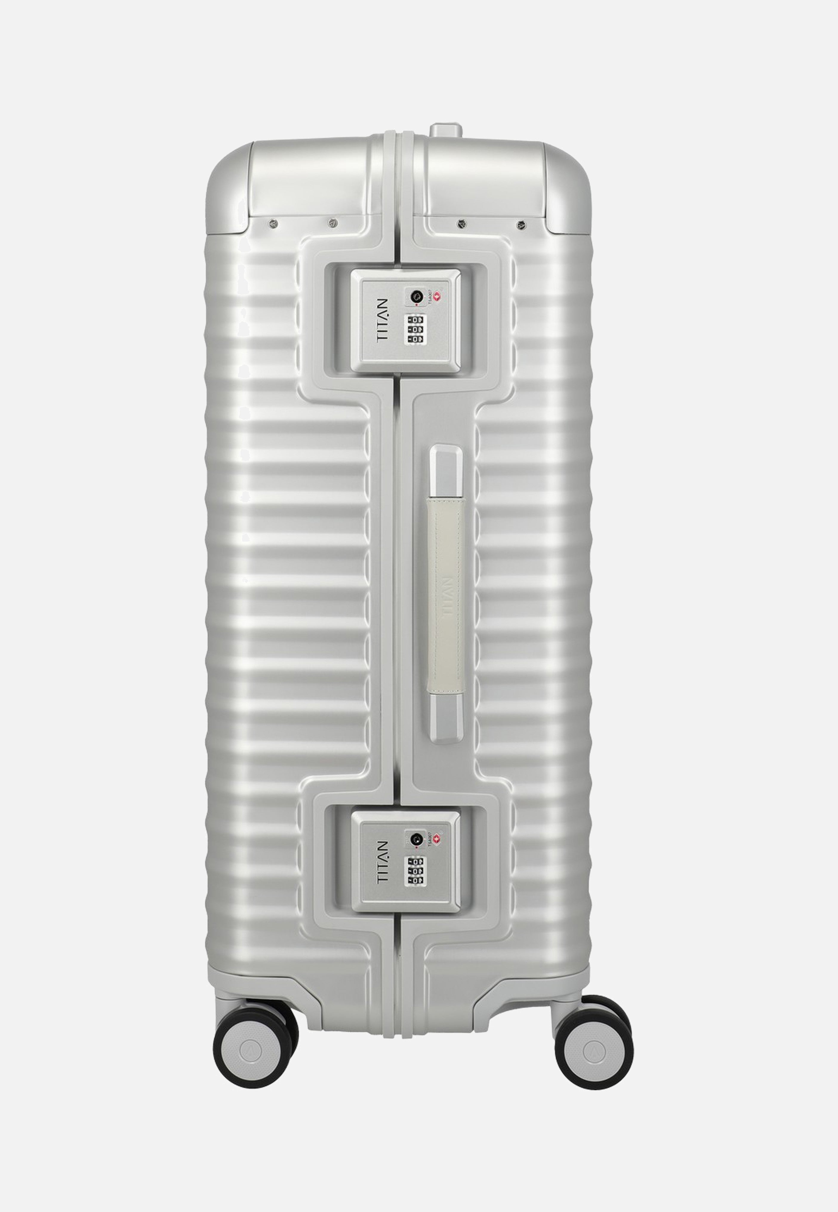 Titan ETERNITY 4w Trolley L Silver Koffer