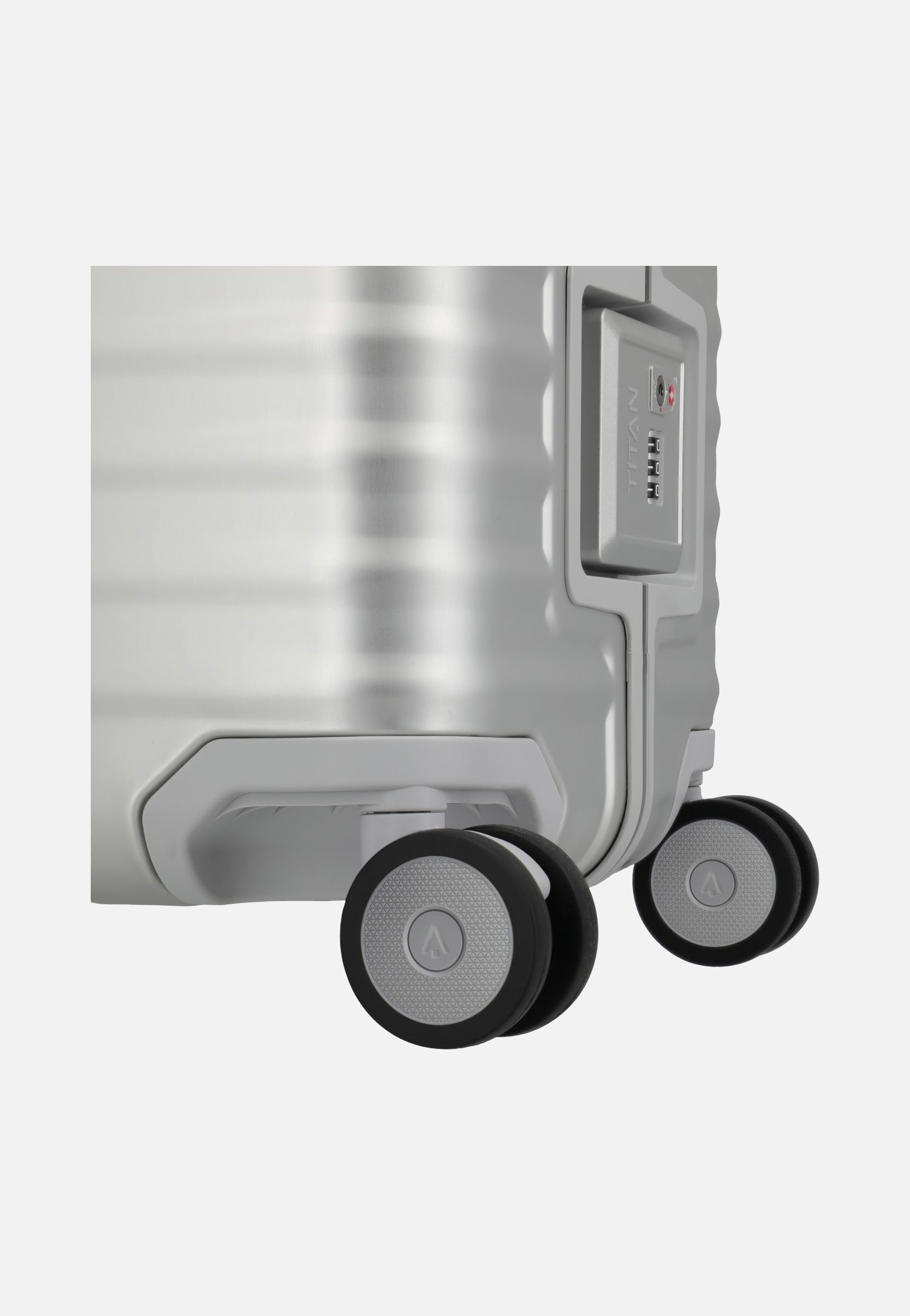 Titan ETERNITY 4w Trolley L Silver Koffer