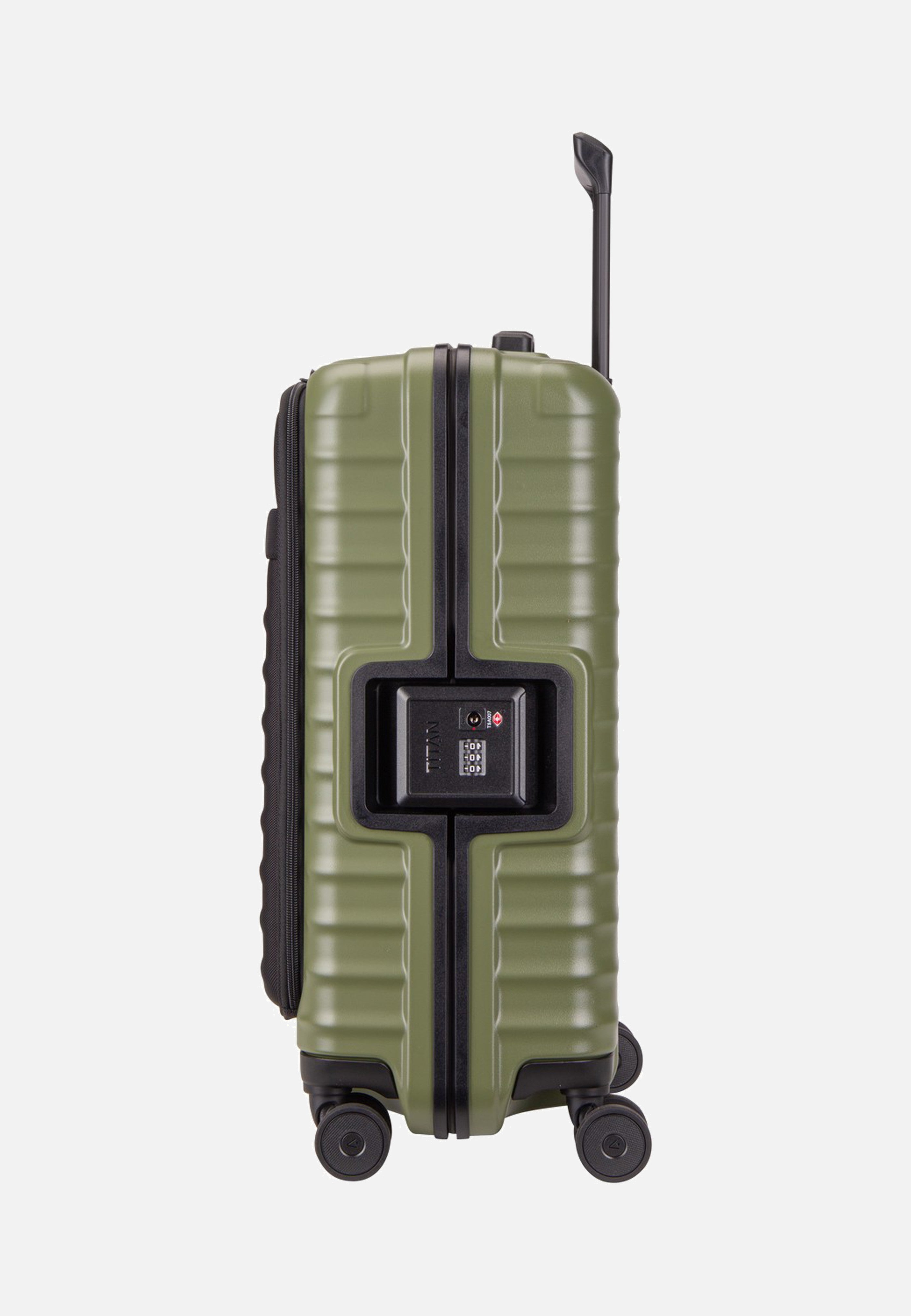 Titan OVERSEAS 4w Trolley S VT Forest Green Koffer
