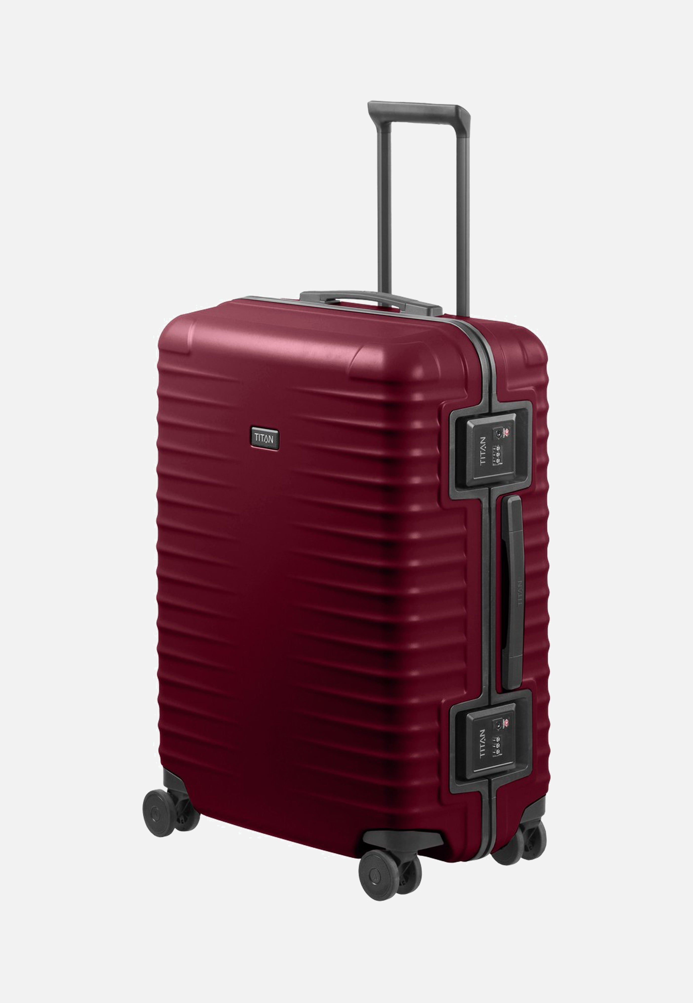 Titan OVERSEAS 4w Trolley M+ Emberwood Red Koffer