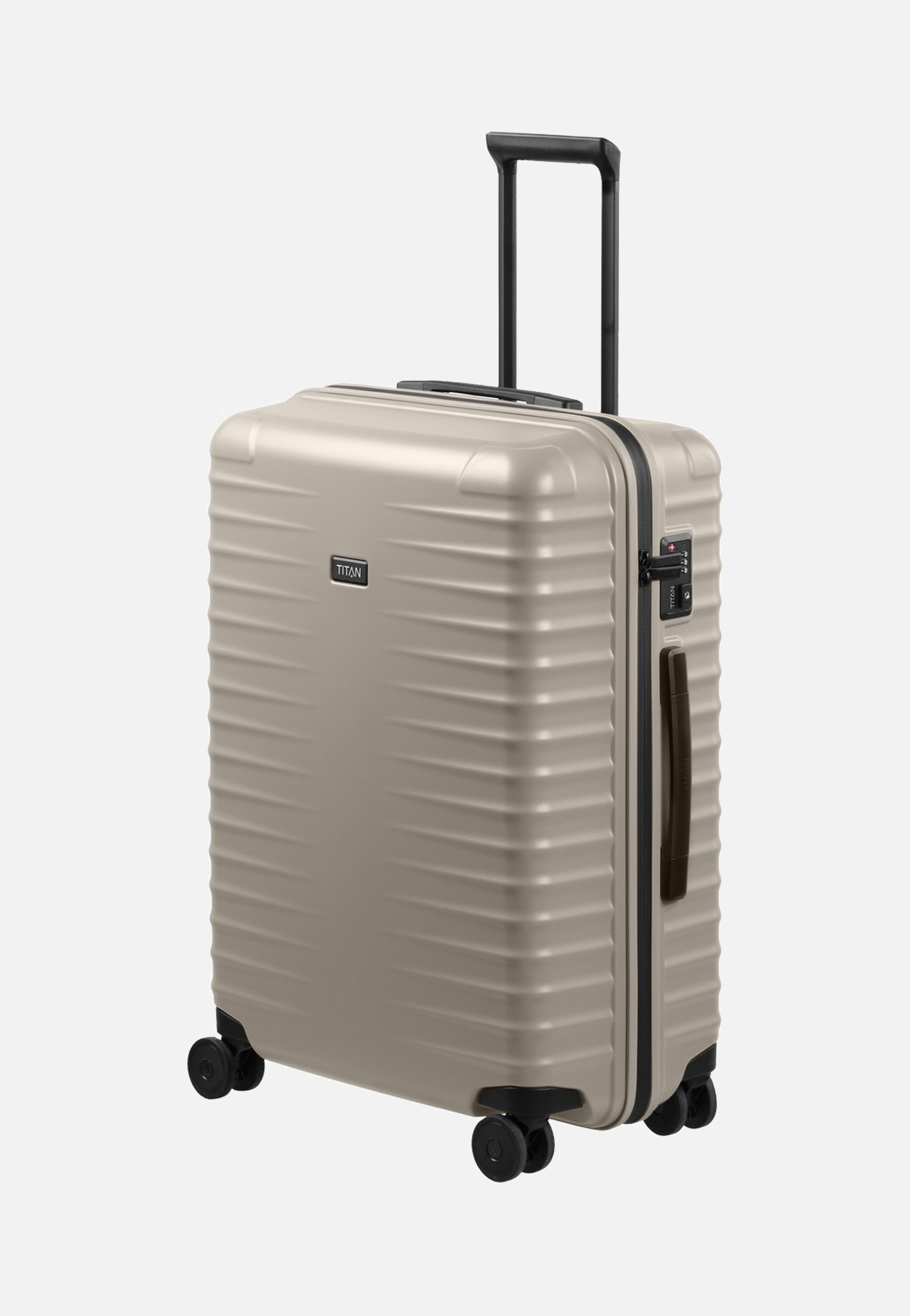 Titan UPGRADE 4w Trolley M+ Moonstone Grey Koffer