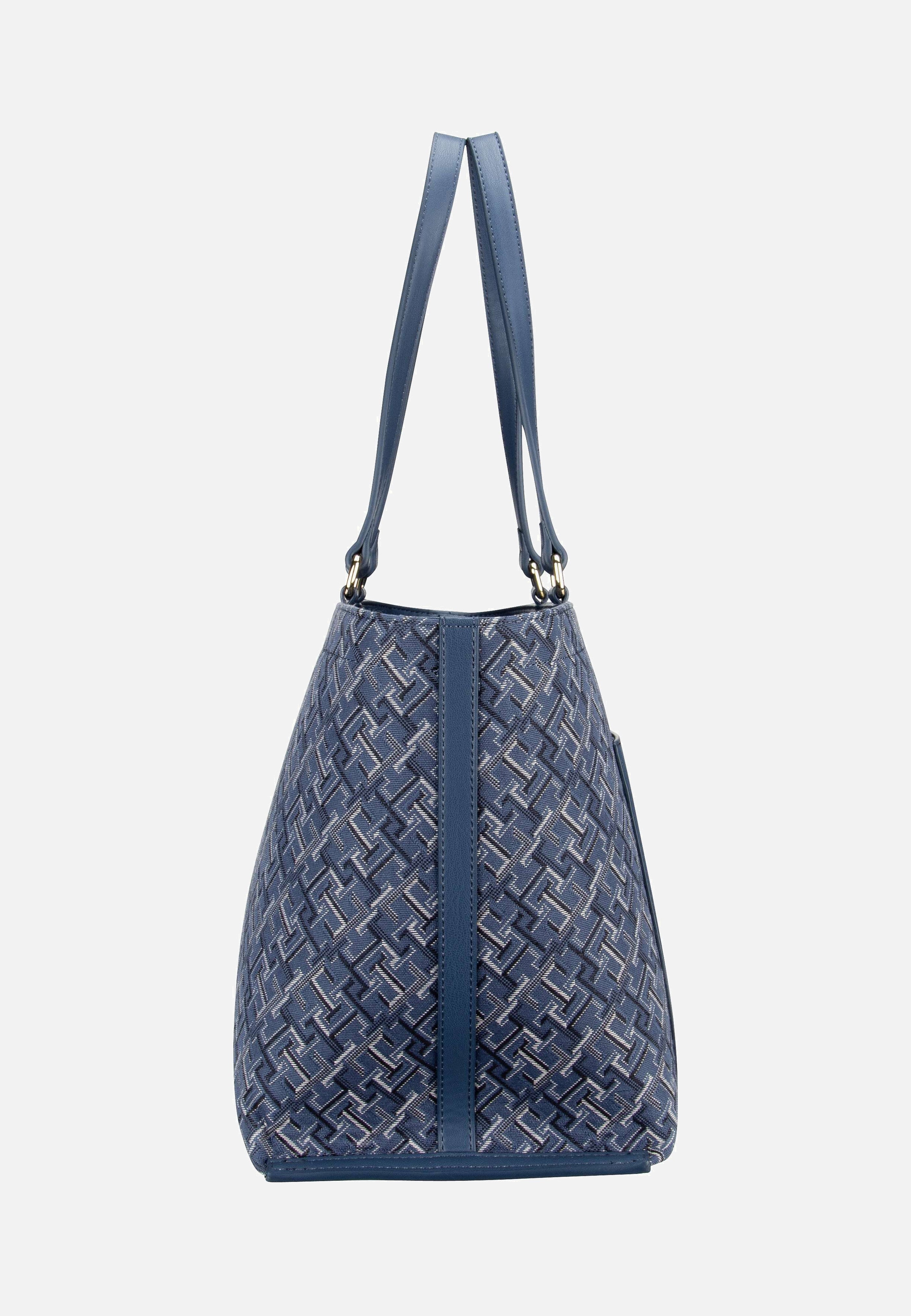 Tommy Hilfiger TH Distinct Tote Mono PF24 Fossil Blue Mono Shopper