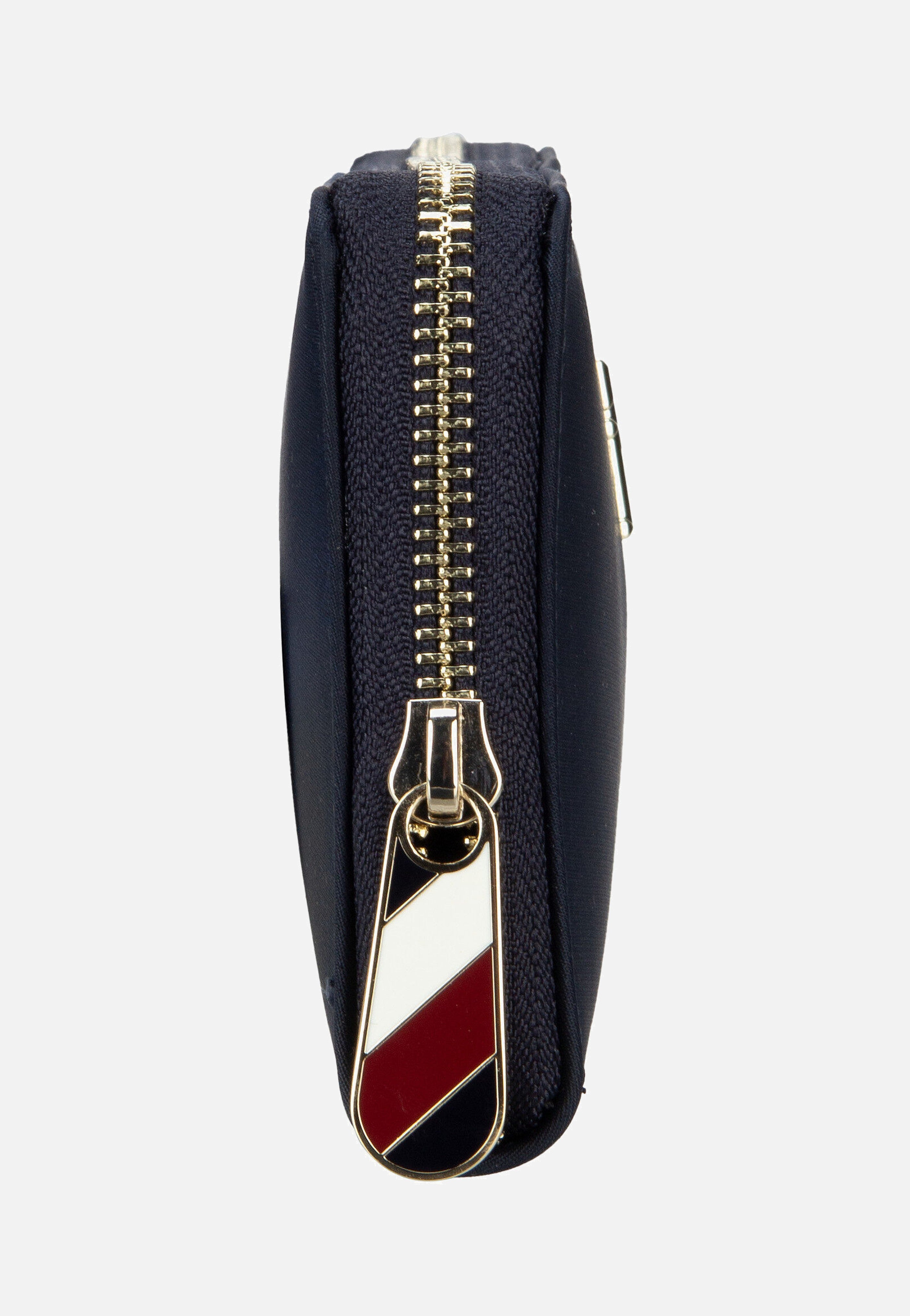 Tommy Hilfiger TH Emblem Large ZA Space Blue Portemonnaie