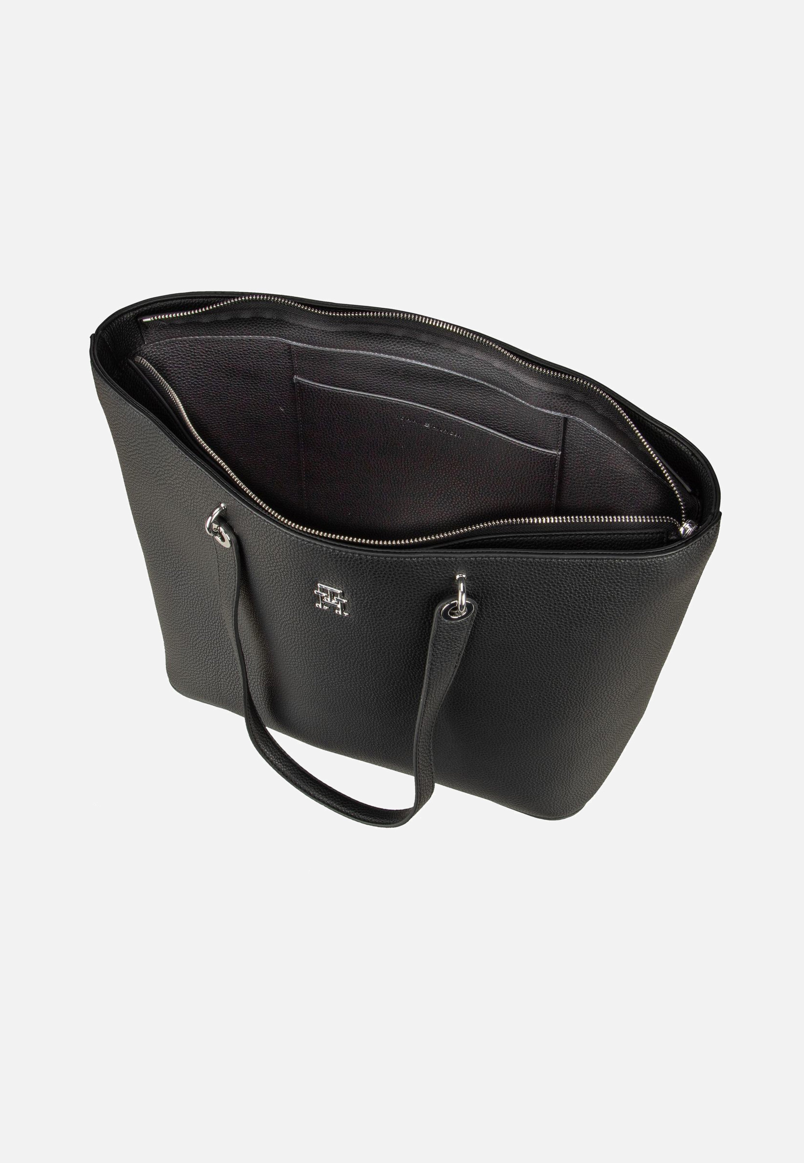 Tommy Hilfiger TH Emblem Tote Black Shopper