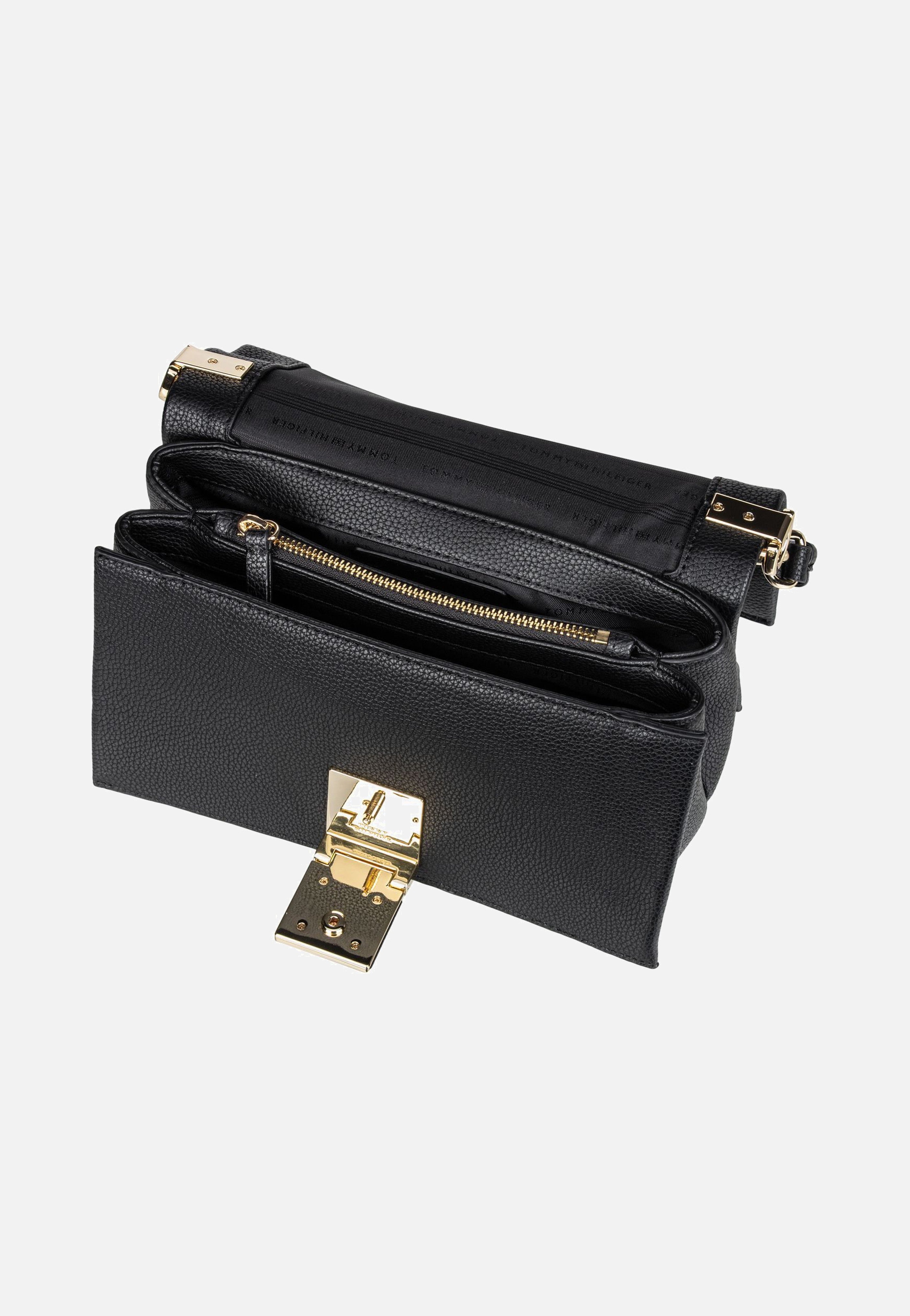 Tommy Hilfiger TH Her Medium 17216 SP25 Black Schultertasche