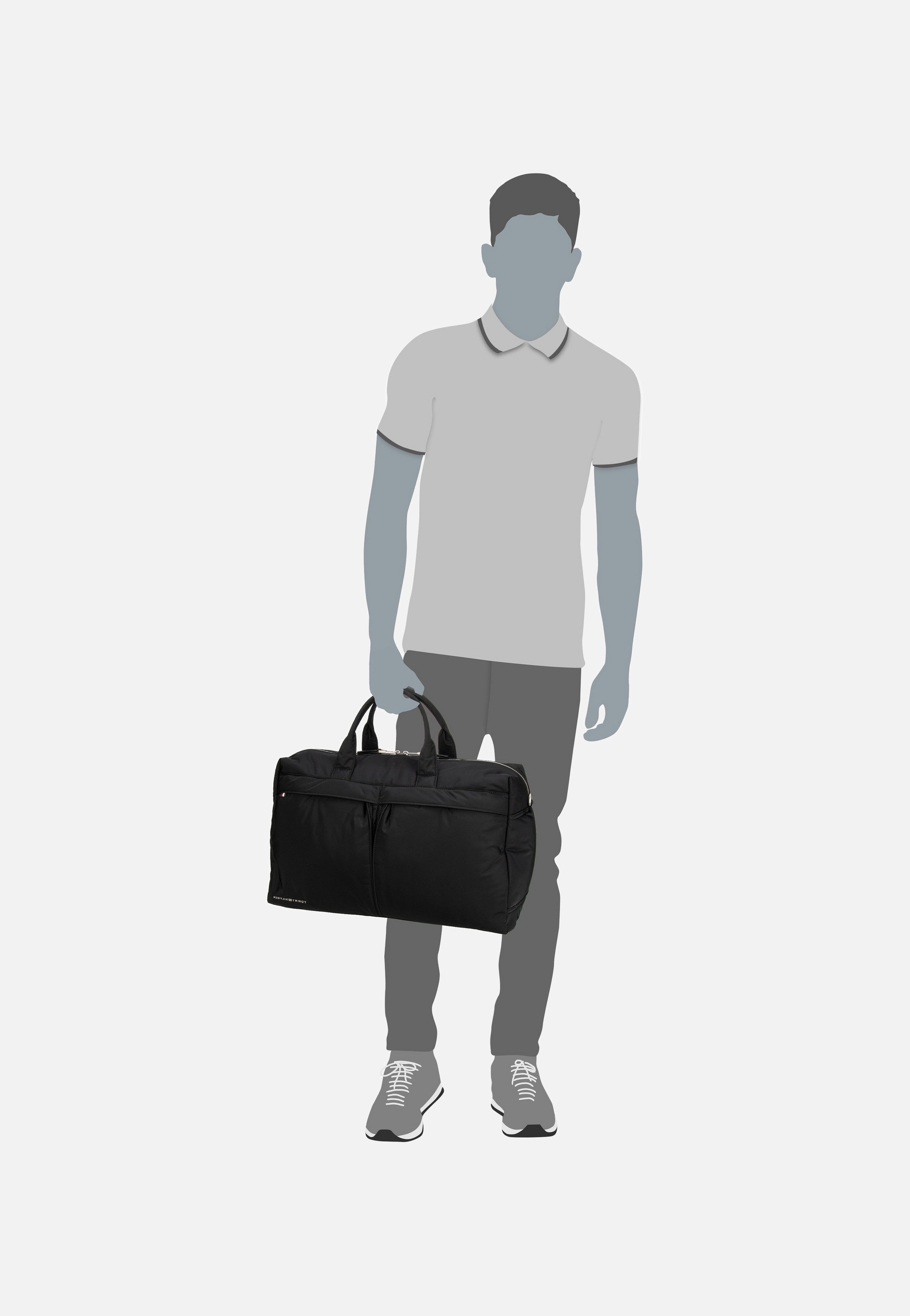 Tommy Hilfiger TH Signature Duffle SP24 Black Weekender