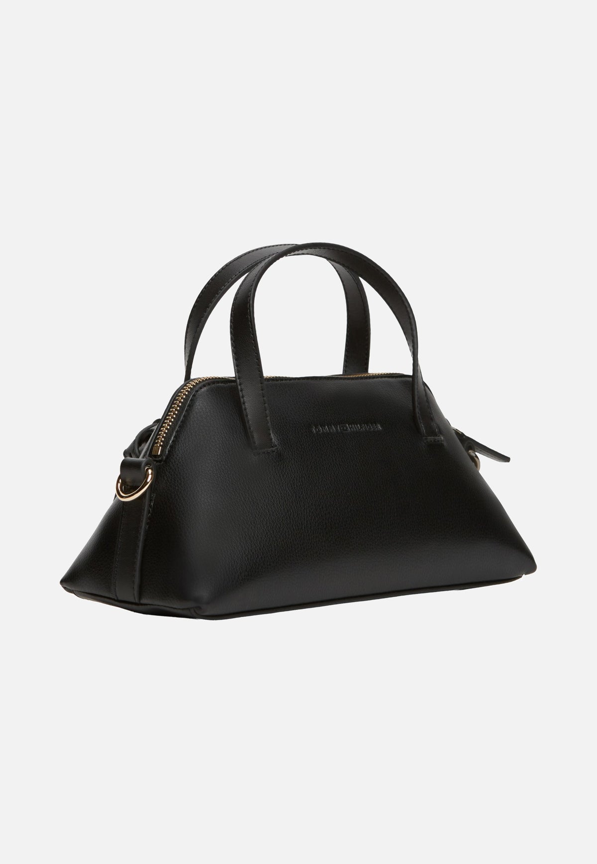 Tommy Hilfiger TH Buckle Mini Tote Black Tote Bag