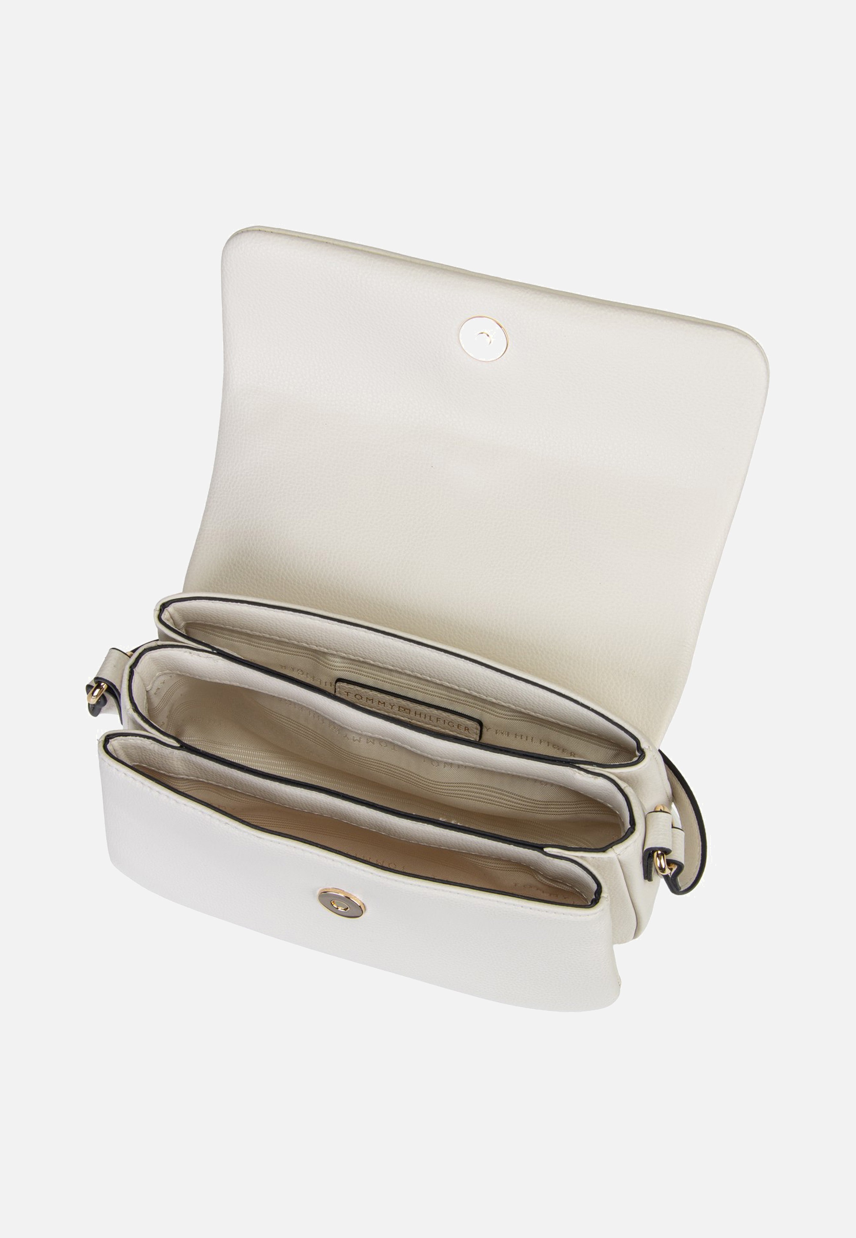 Tommy Hilfiger TH Libre Mini Crossover Soft Cream Crossbody Bag