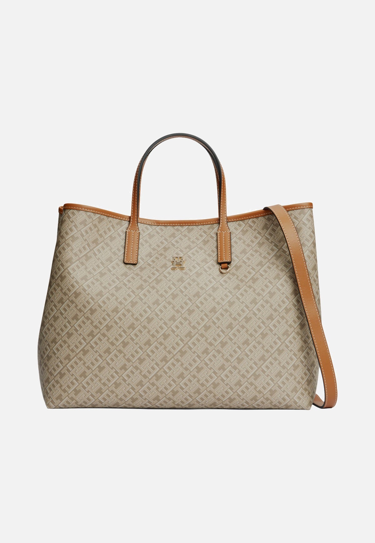 Tommy Hilfiger TH Monoplay Satchel Neutral Mix Satchel